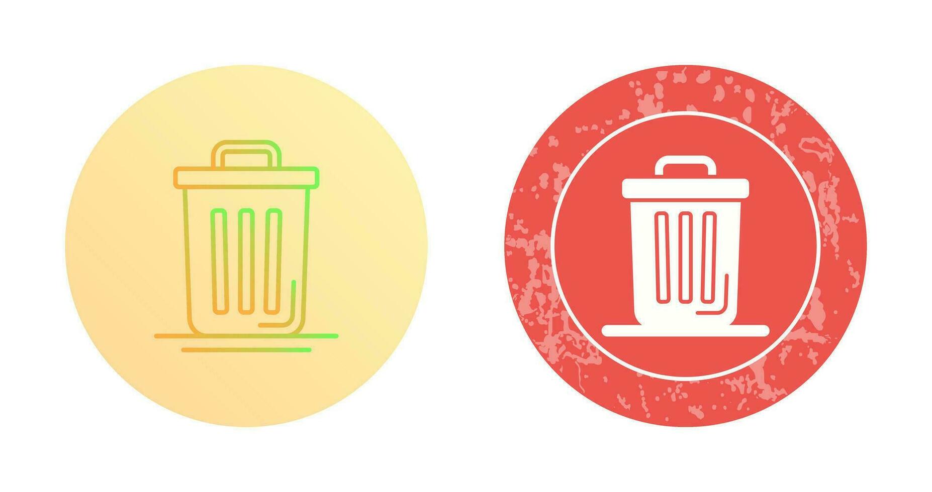 Trash Can Vector Icon