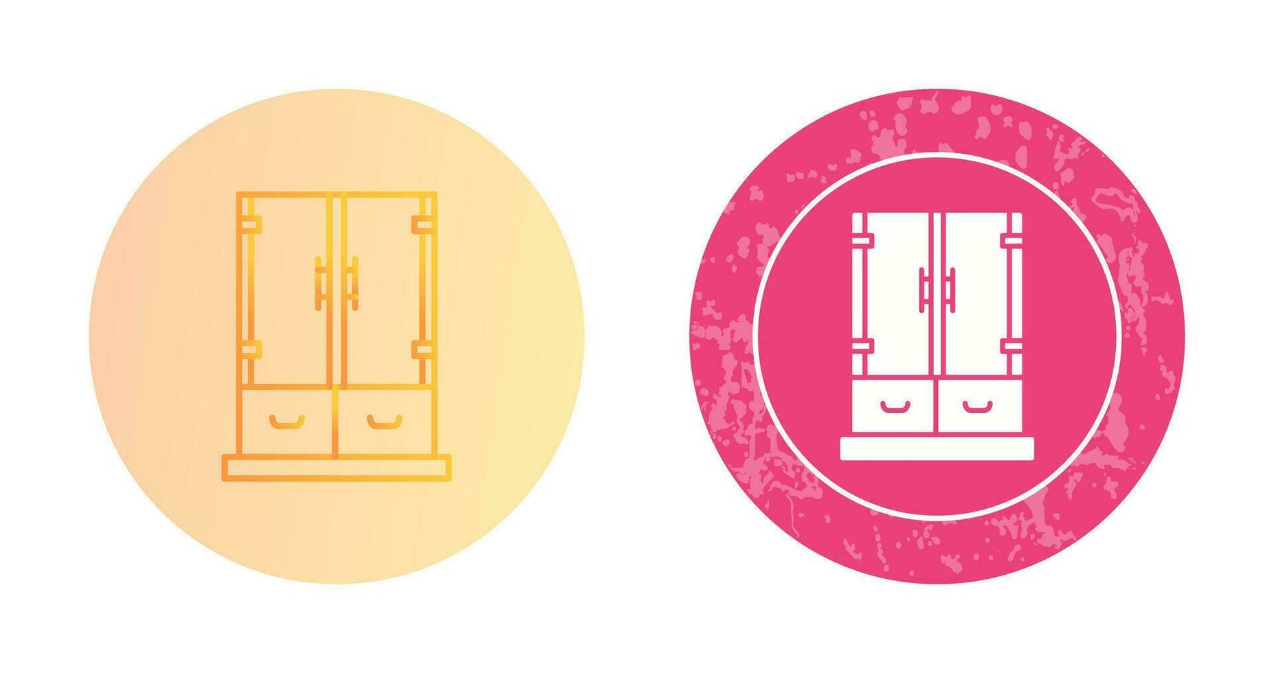 Cabinet Drawer Vector Icon