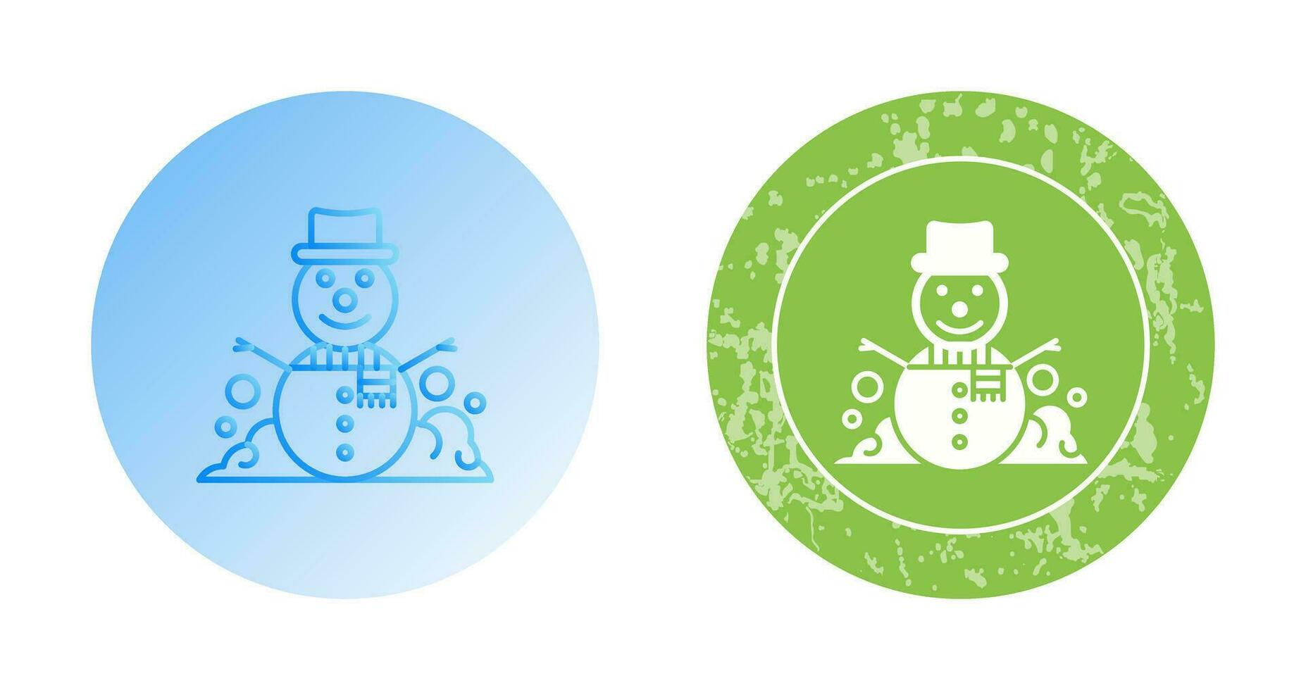 Snowman Vector Icon