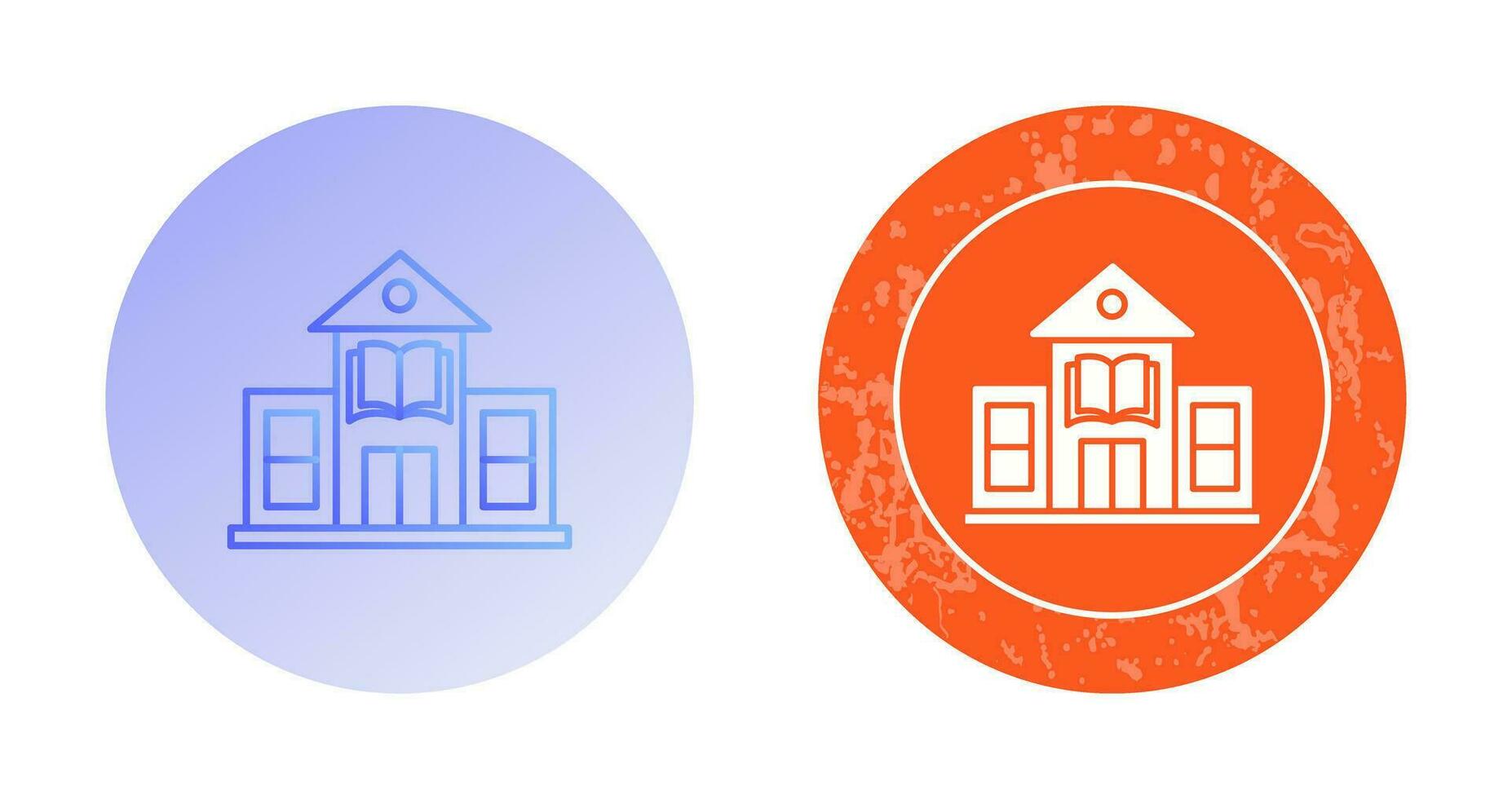 Library Building Vector Icon