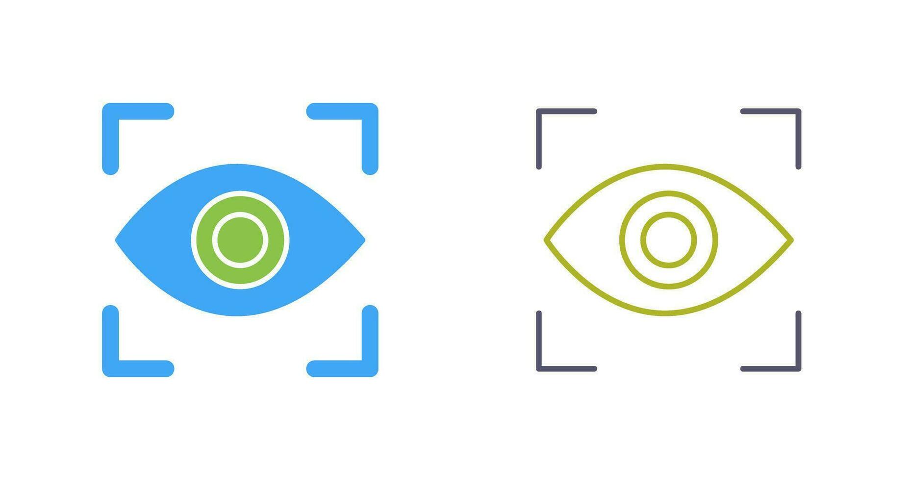 Eye Scan Vector Icon