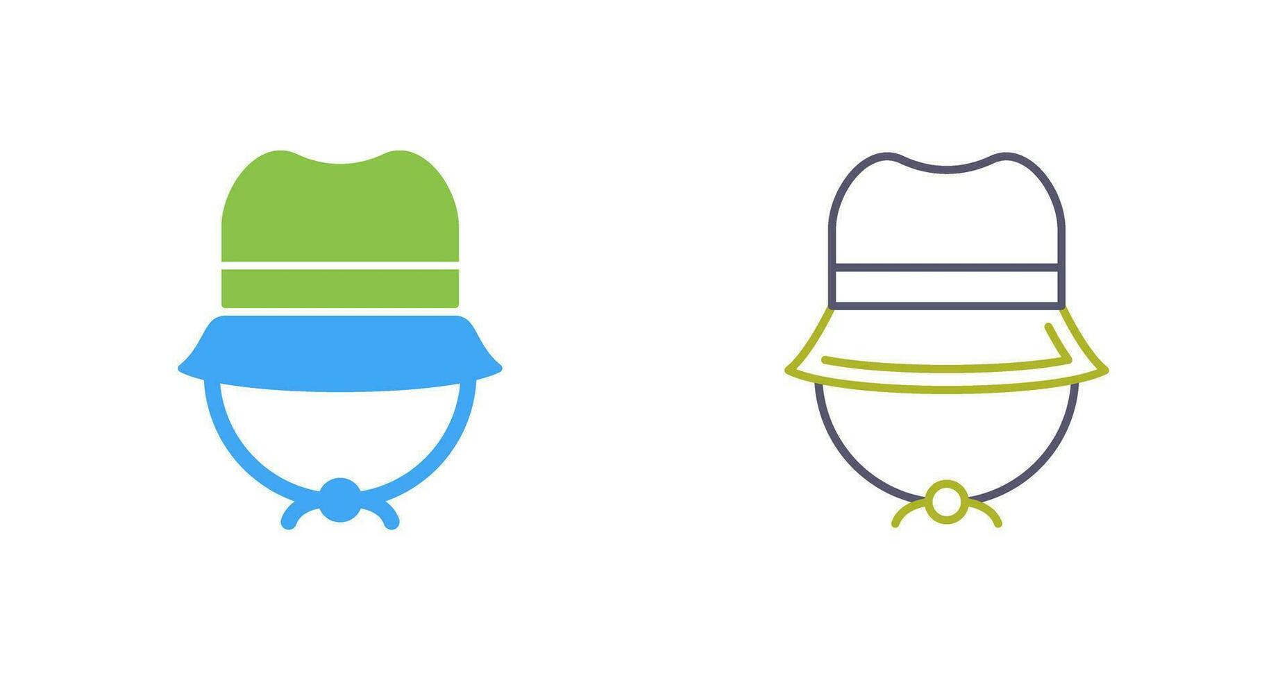 Camping Hat Vector Icon