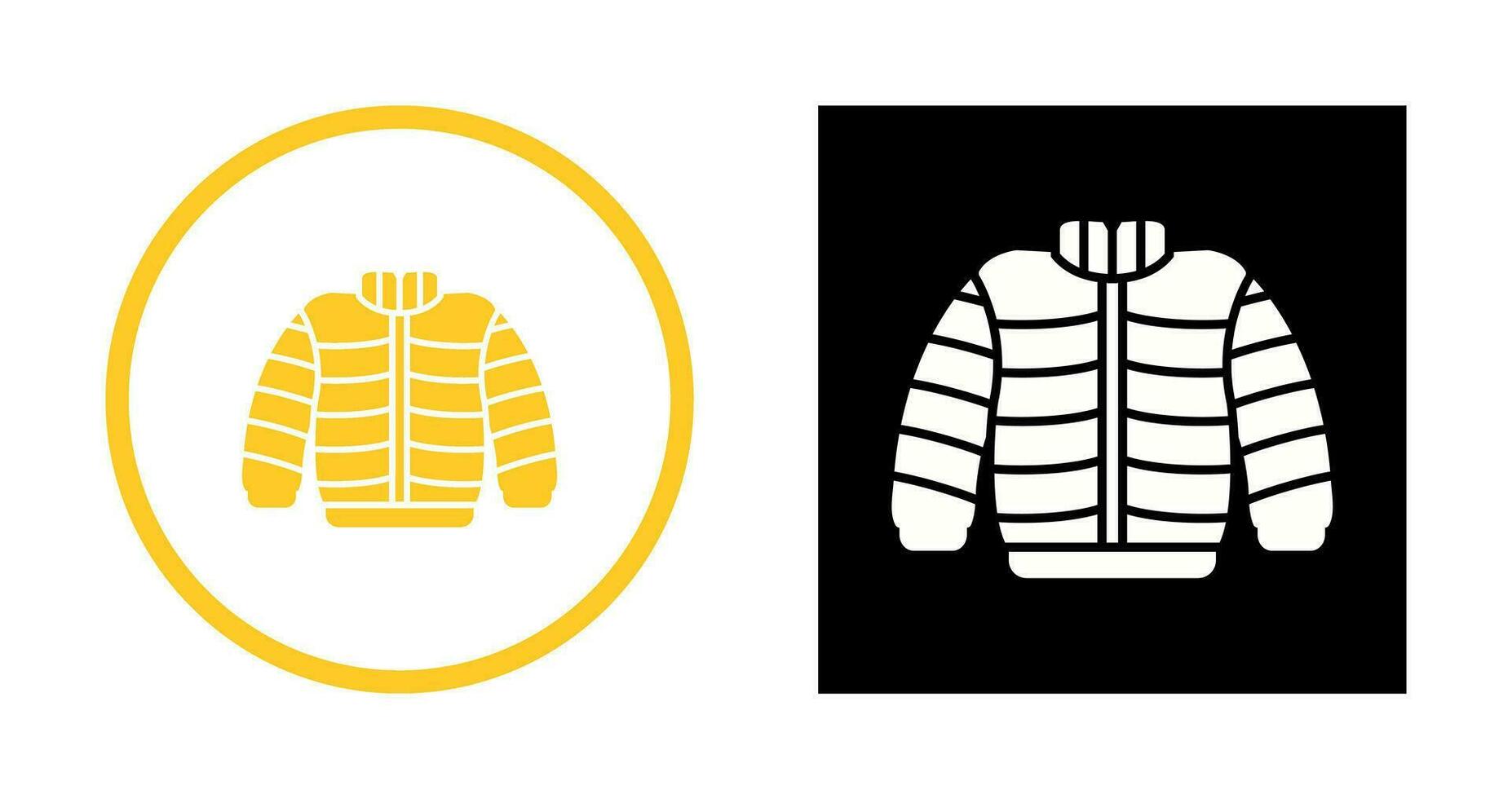 icono de vector de ropa de invierno