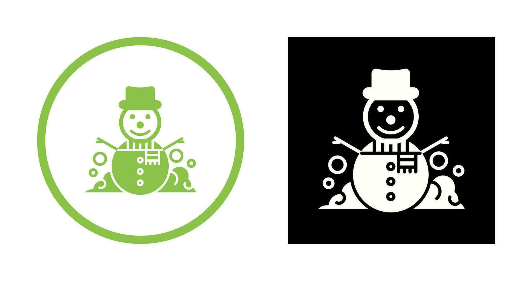 Snowman Vector Icon