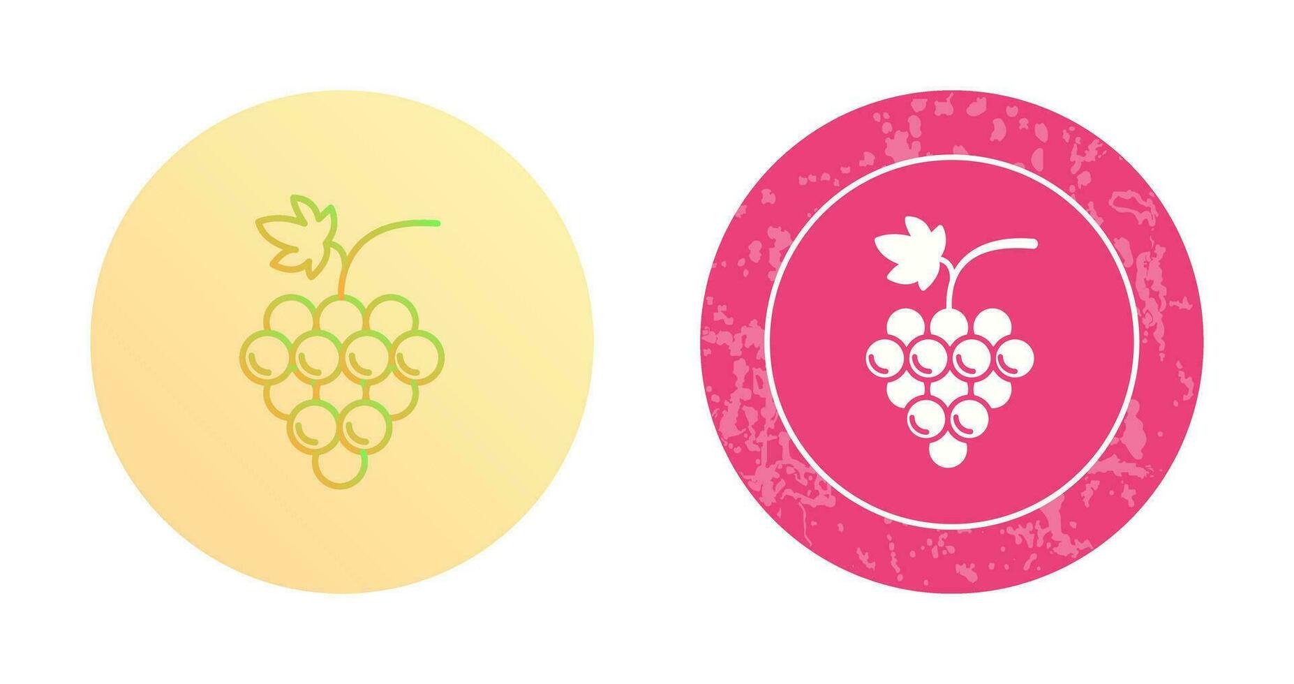 Grapes Vector Icon
