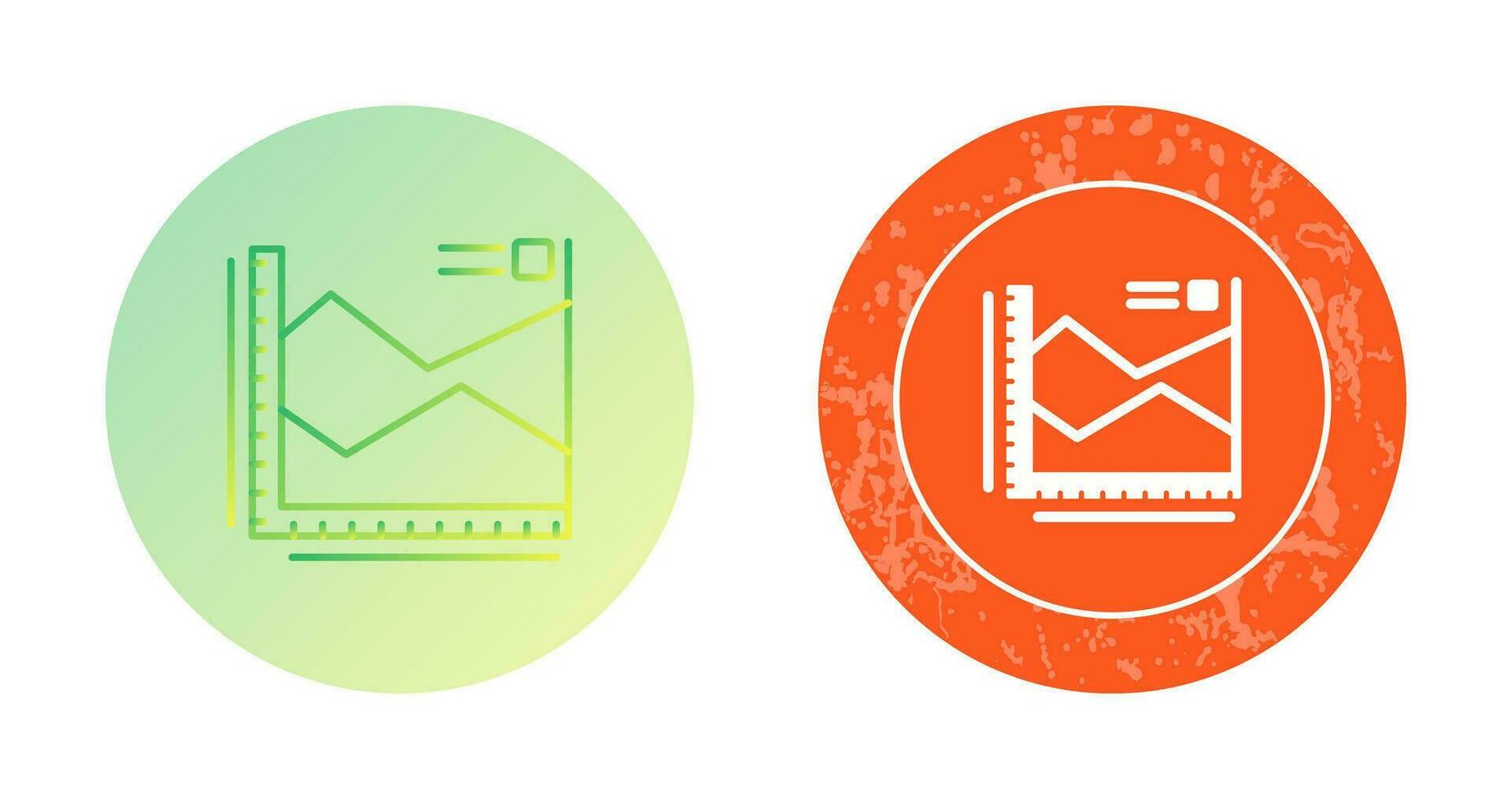 Spline Chart Vector Icon