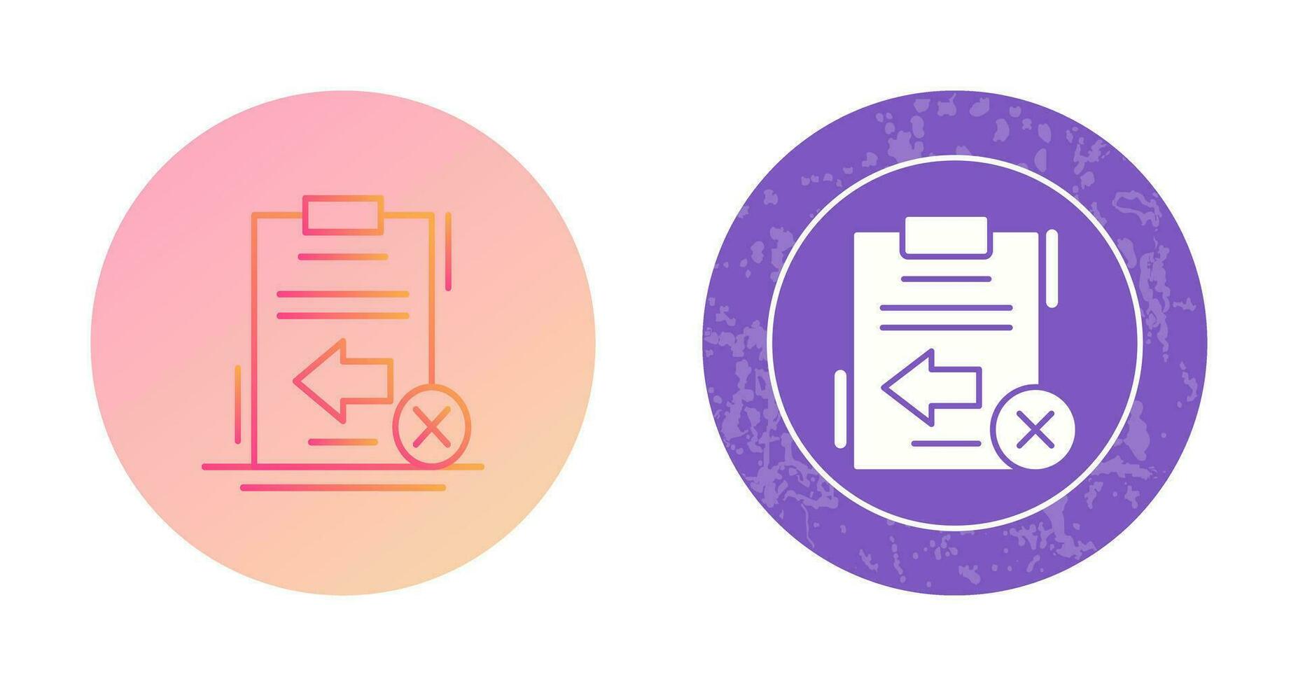 Return Failed Vector Icon