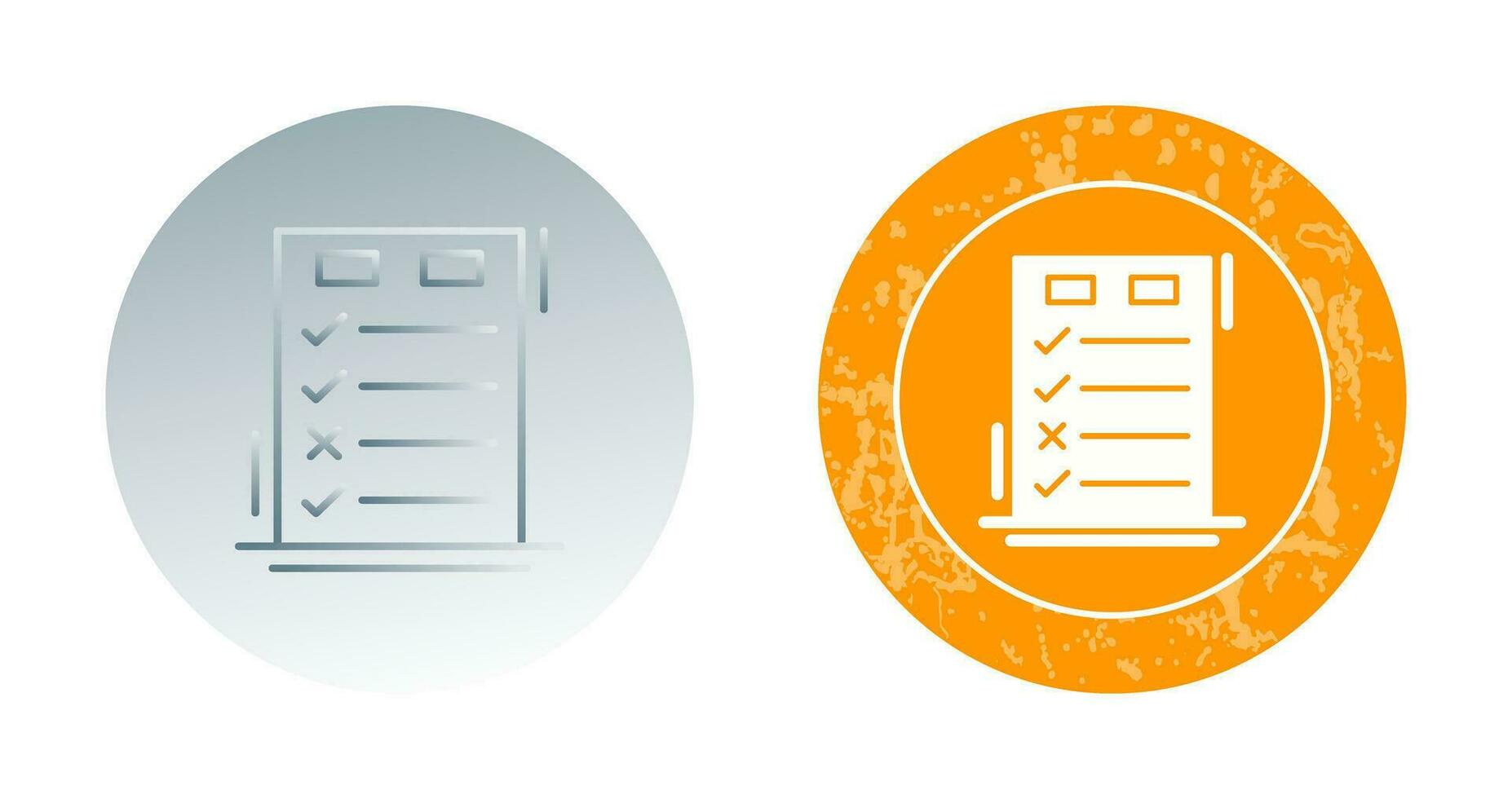 Today to Done CheckList Vector Icon