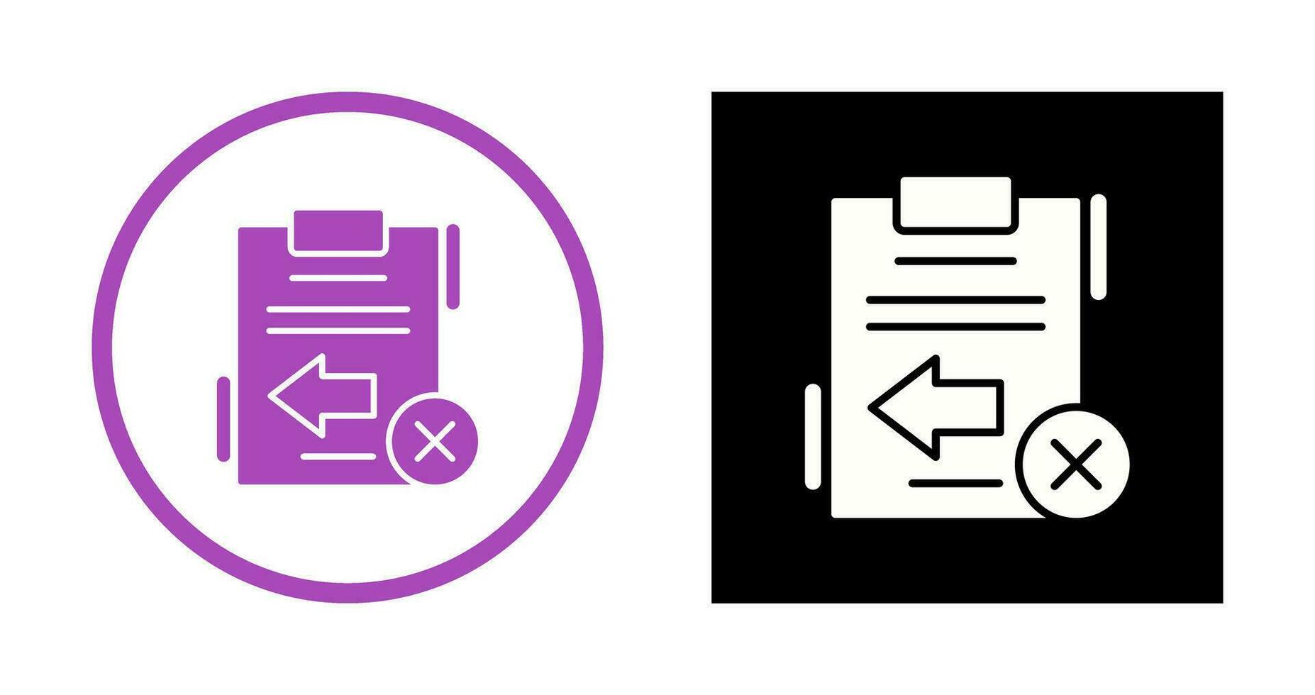 Return Failed Vector Icon