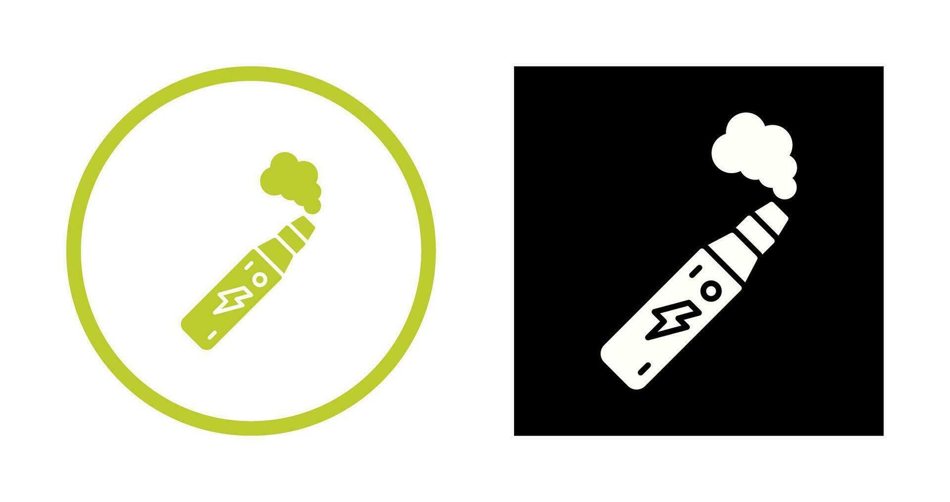 Electronic Cigarette Vector Icon