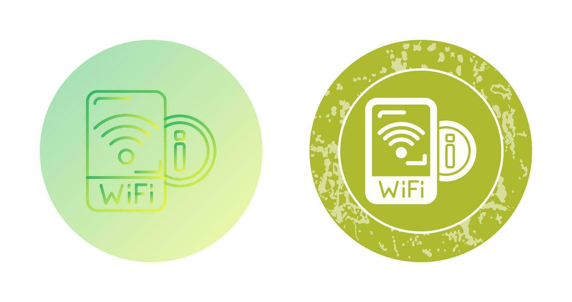 icono de vector de señal wifi