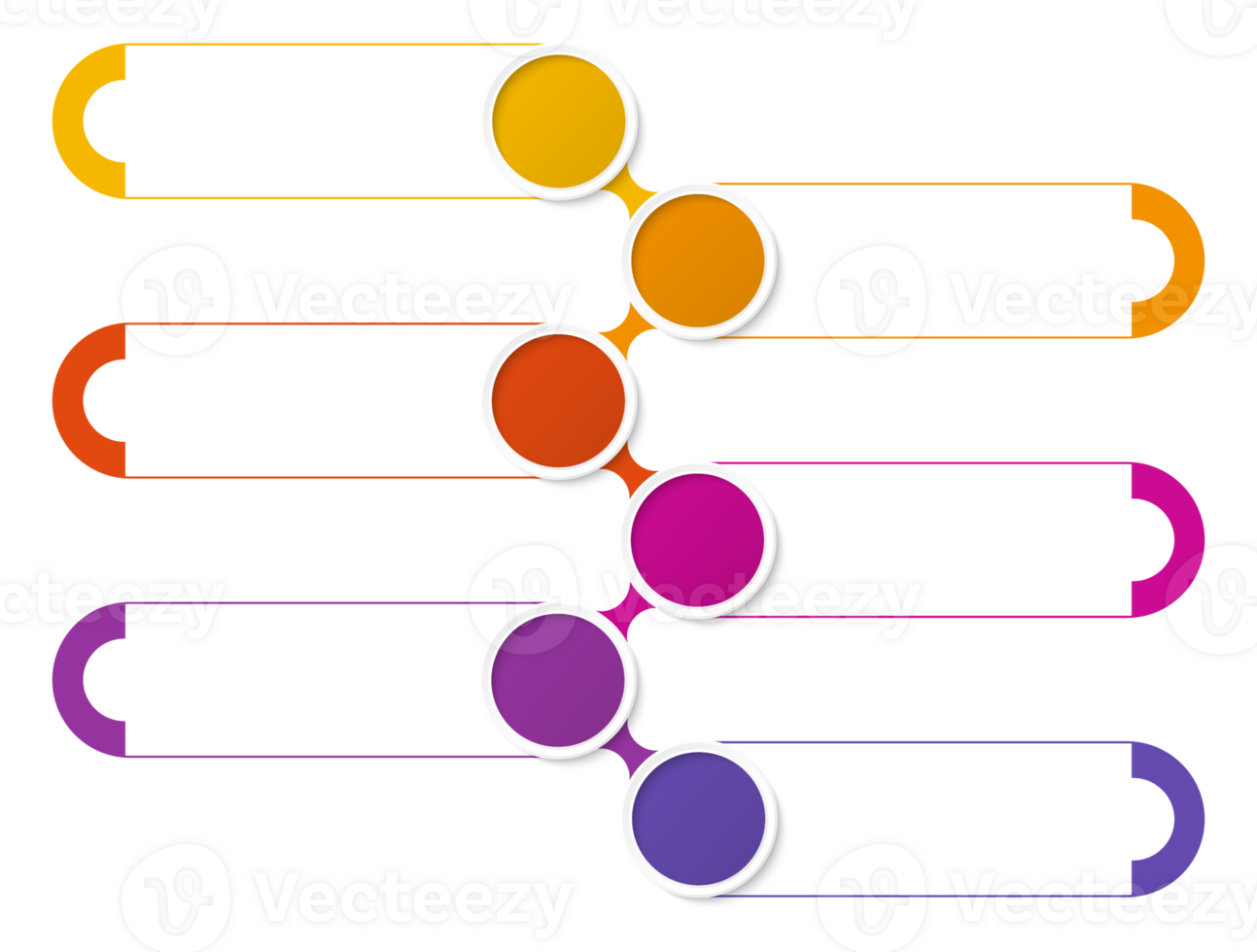 Infographic with 6 steps, process or options. png