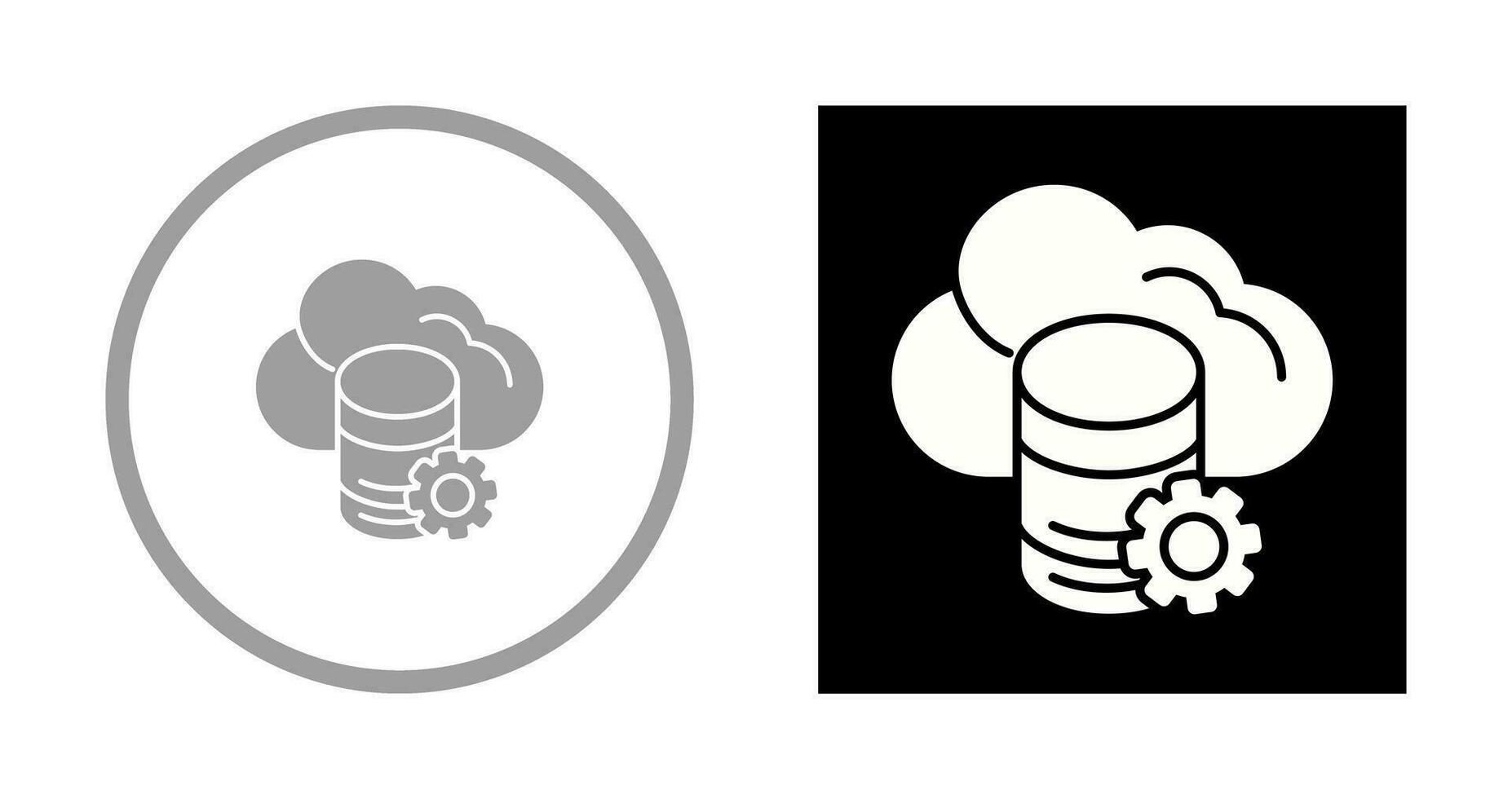 Cloud Data Vector Icon