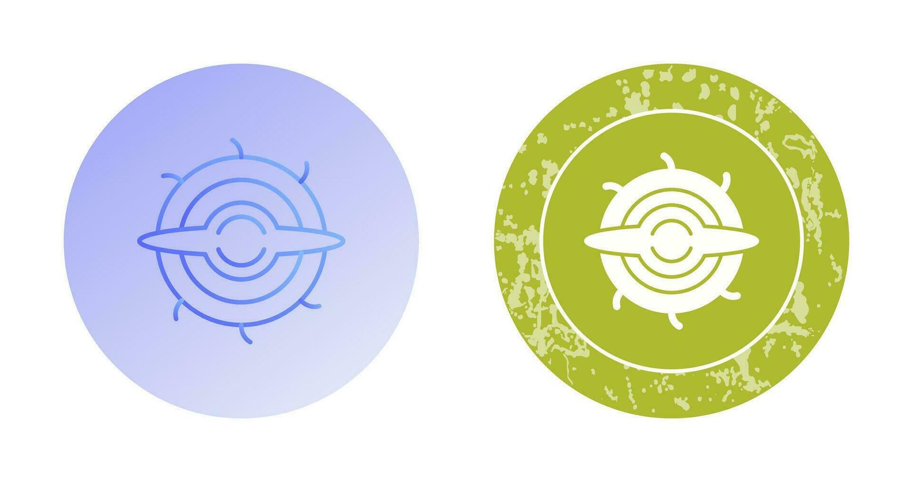 Black Hole Vector Icon
