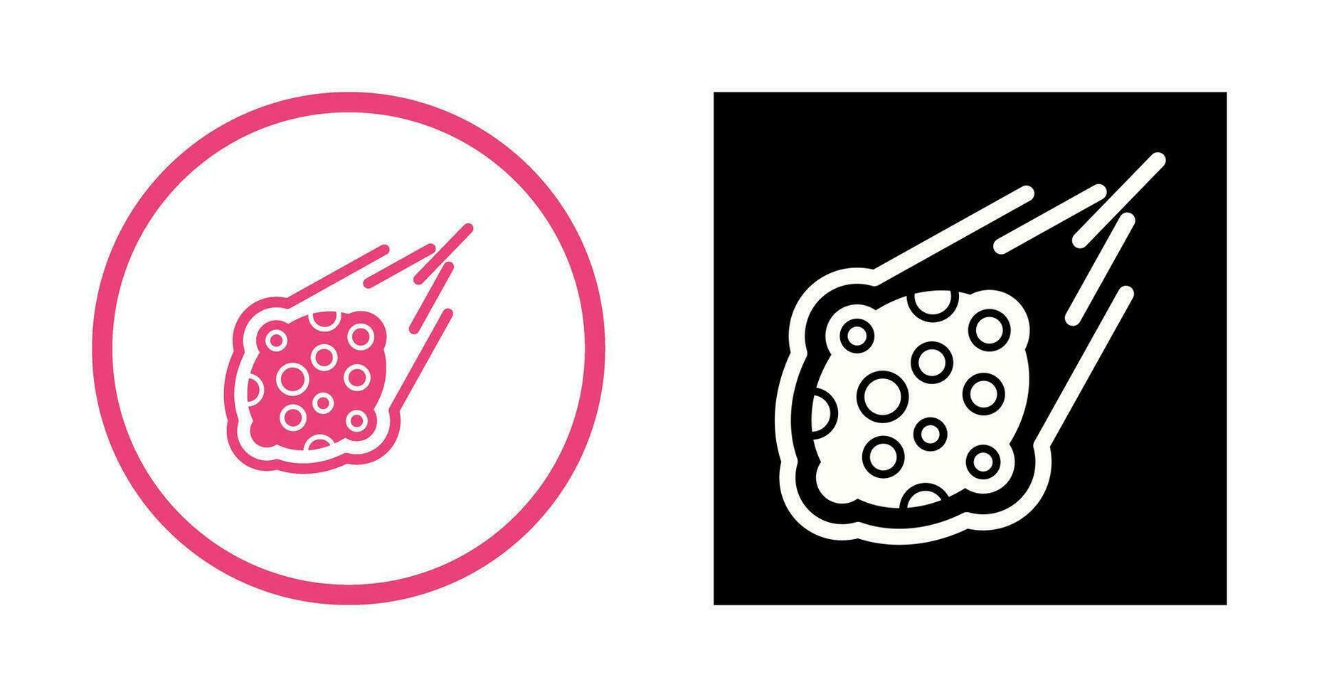 Meteorite Vector Icon