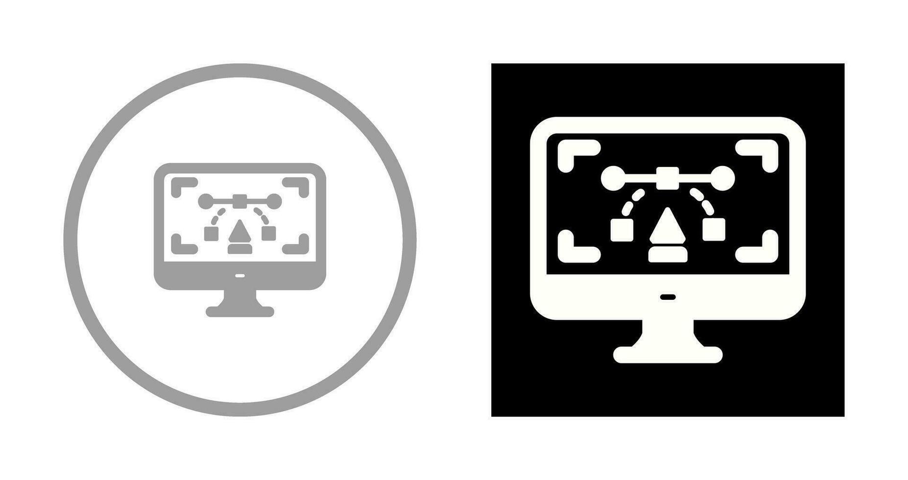 Desktop Vector Icon