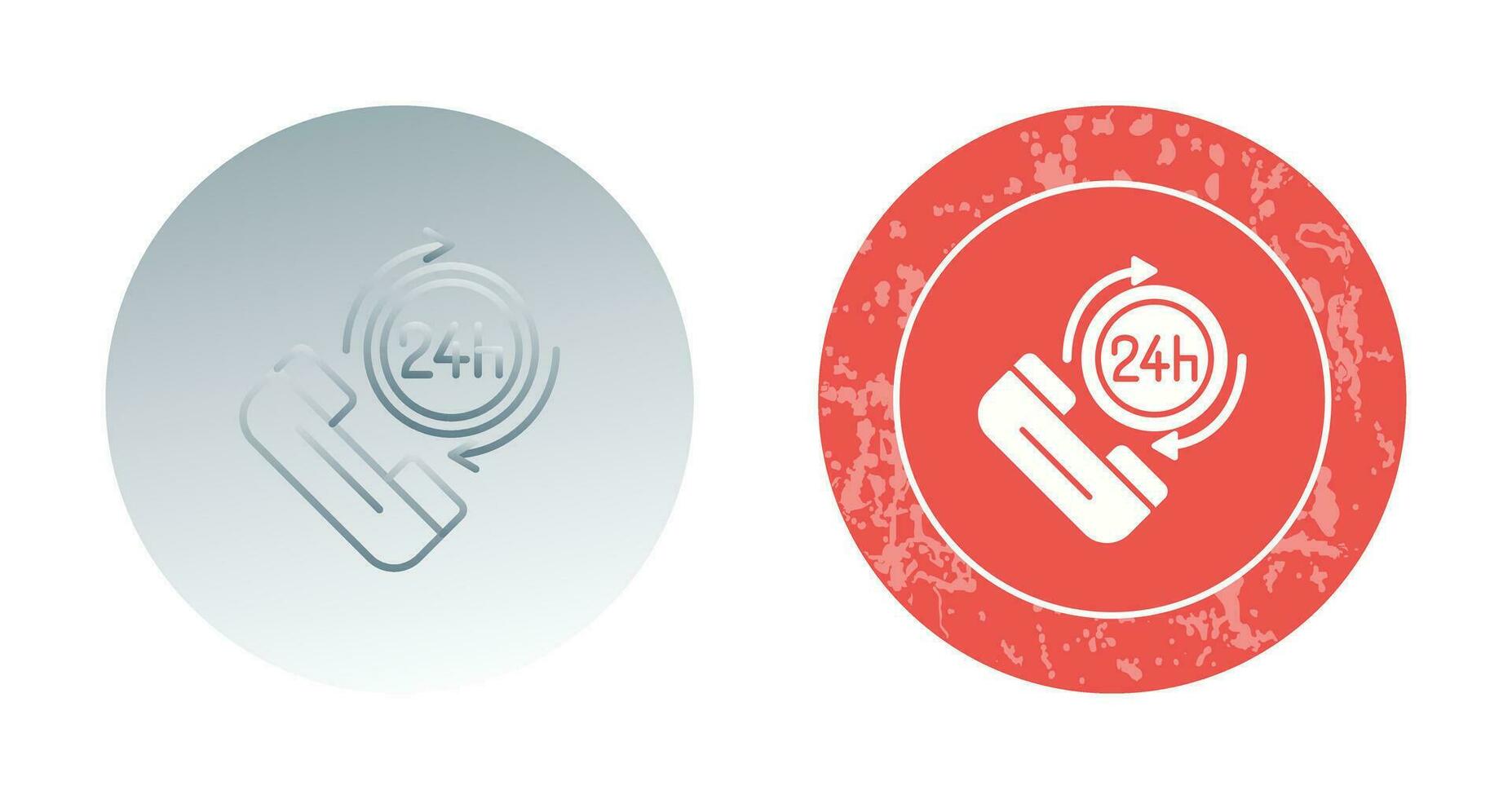 24h Vector Icon