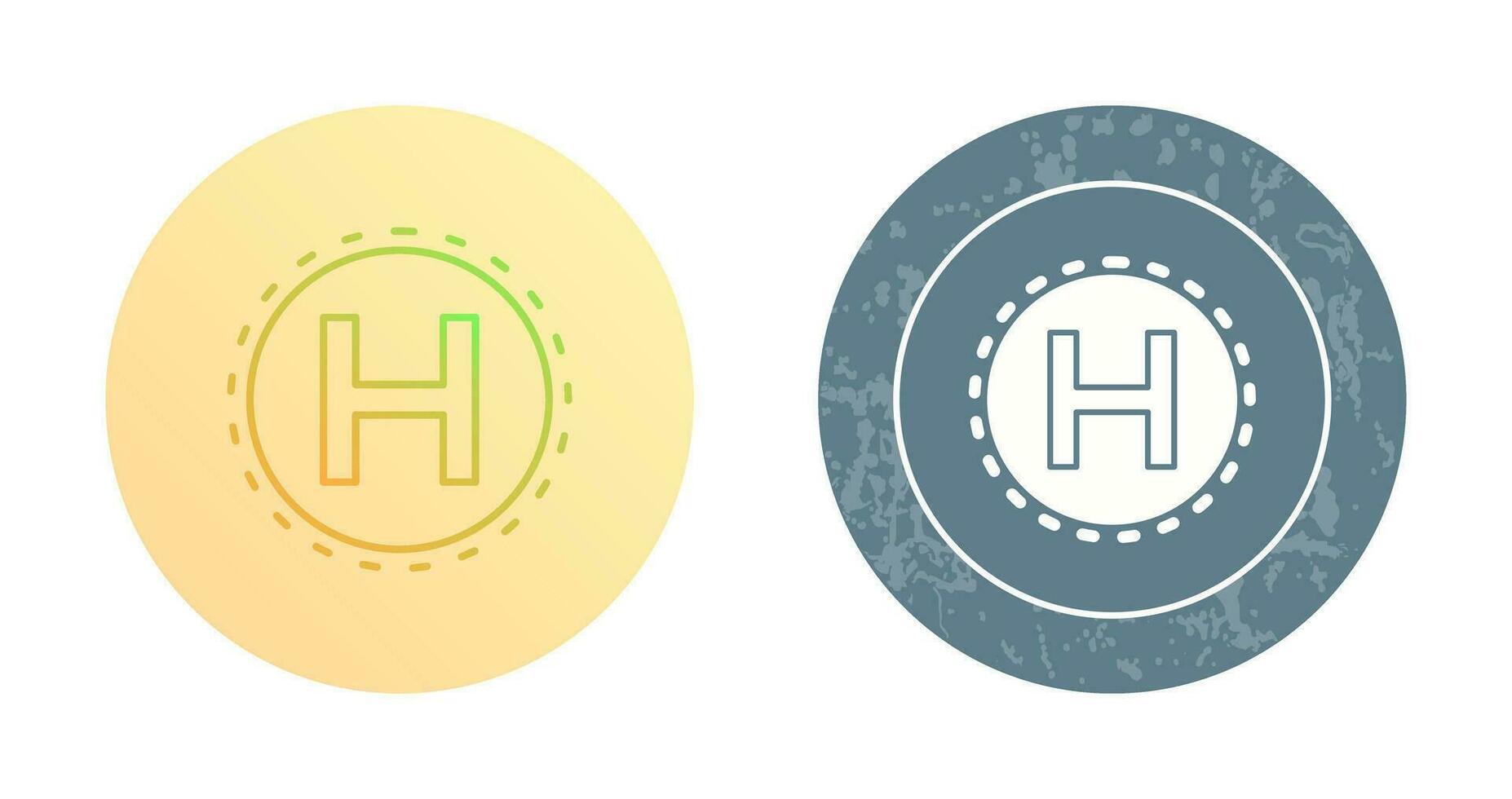 Helipad Vector Icon