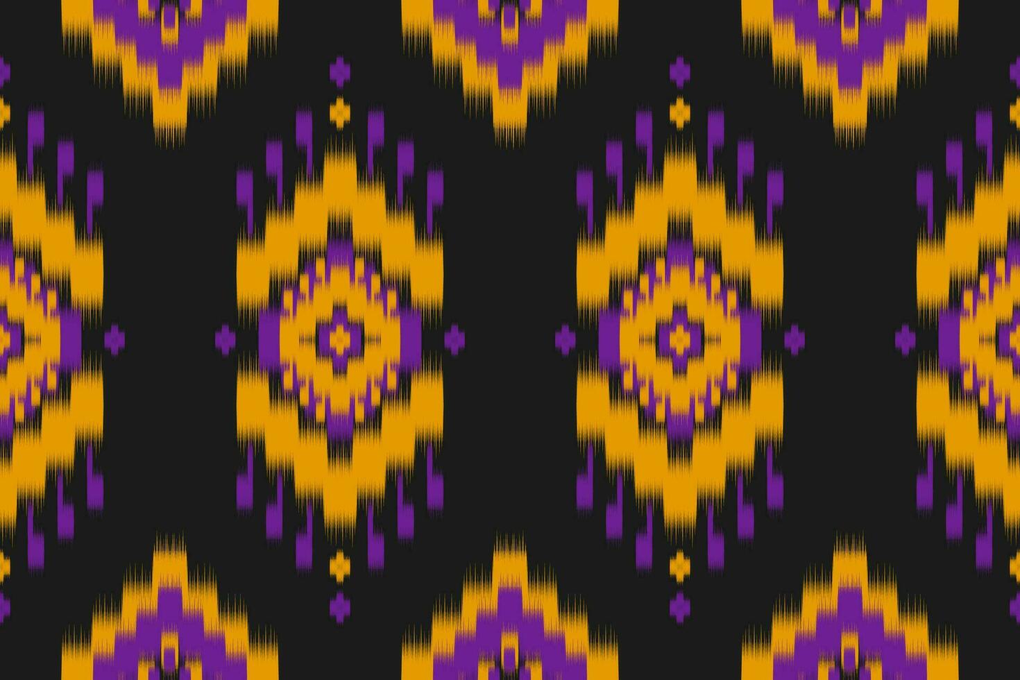 tela étnico modelo Arte. ikat sin costura modelo en tribal. americano, mexicano estilo. vector