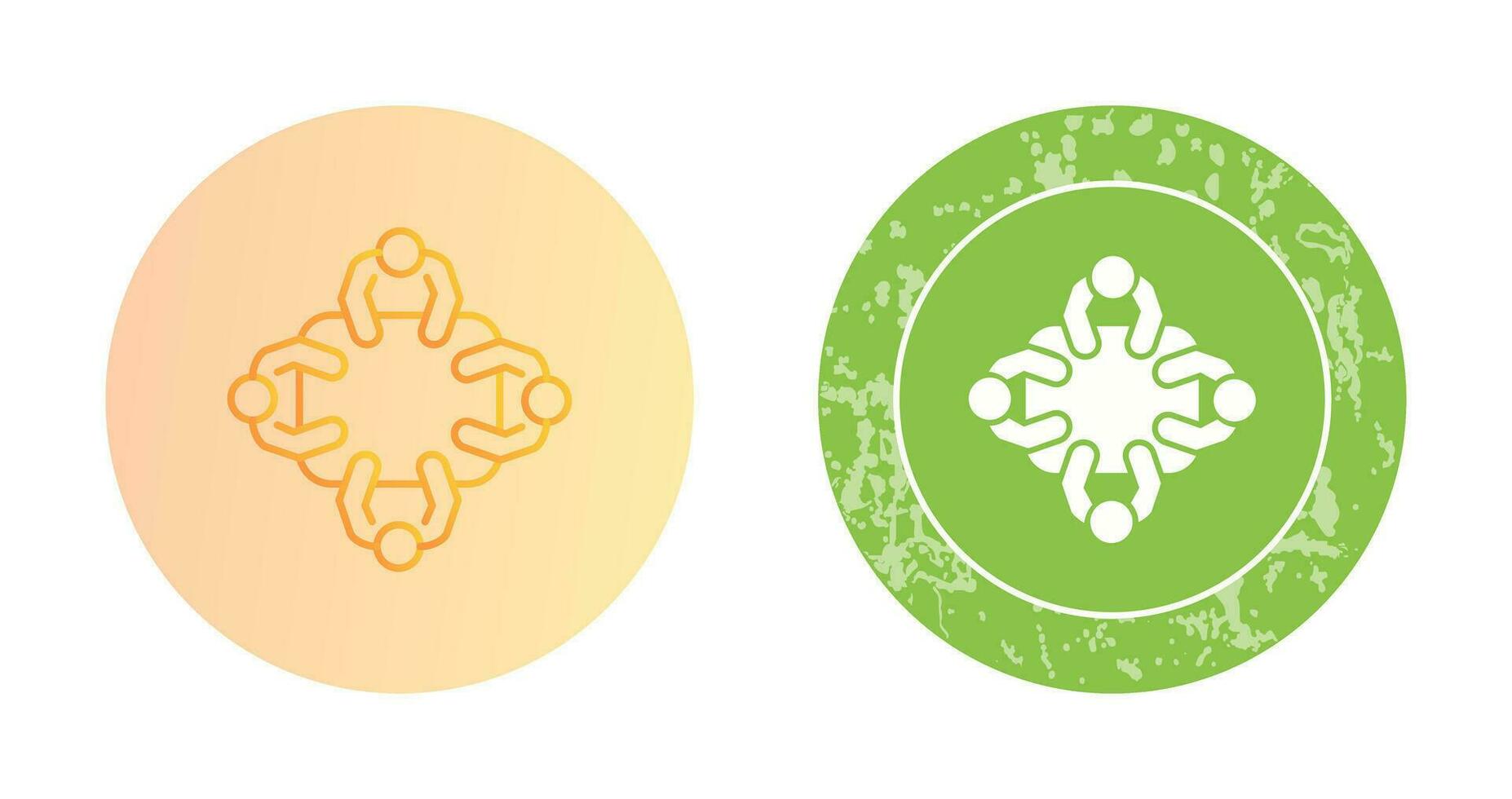 Staff Meeting Vector Icon