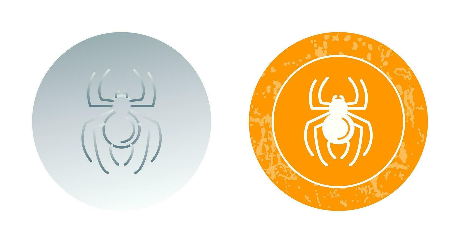 icono de vector de araña