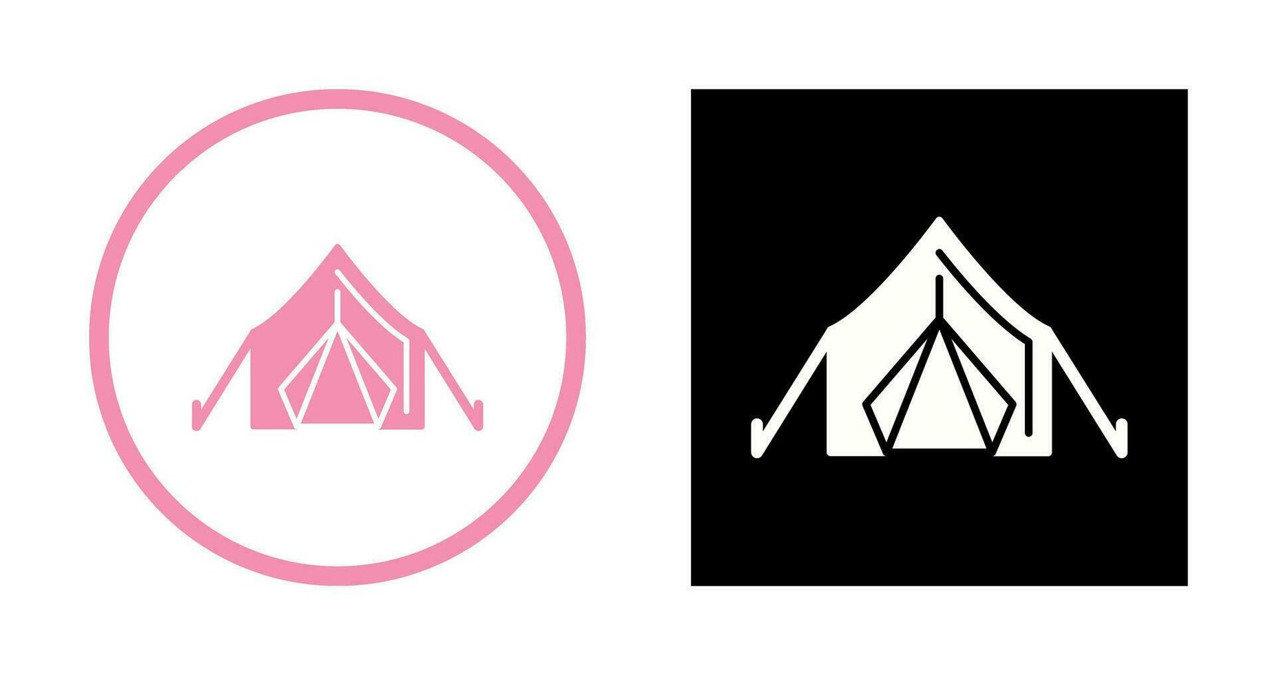 Tent Vector Icon