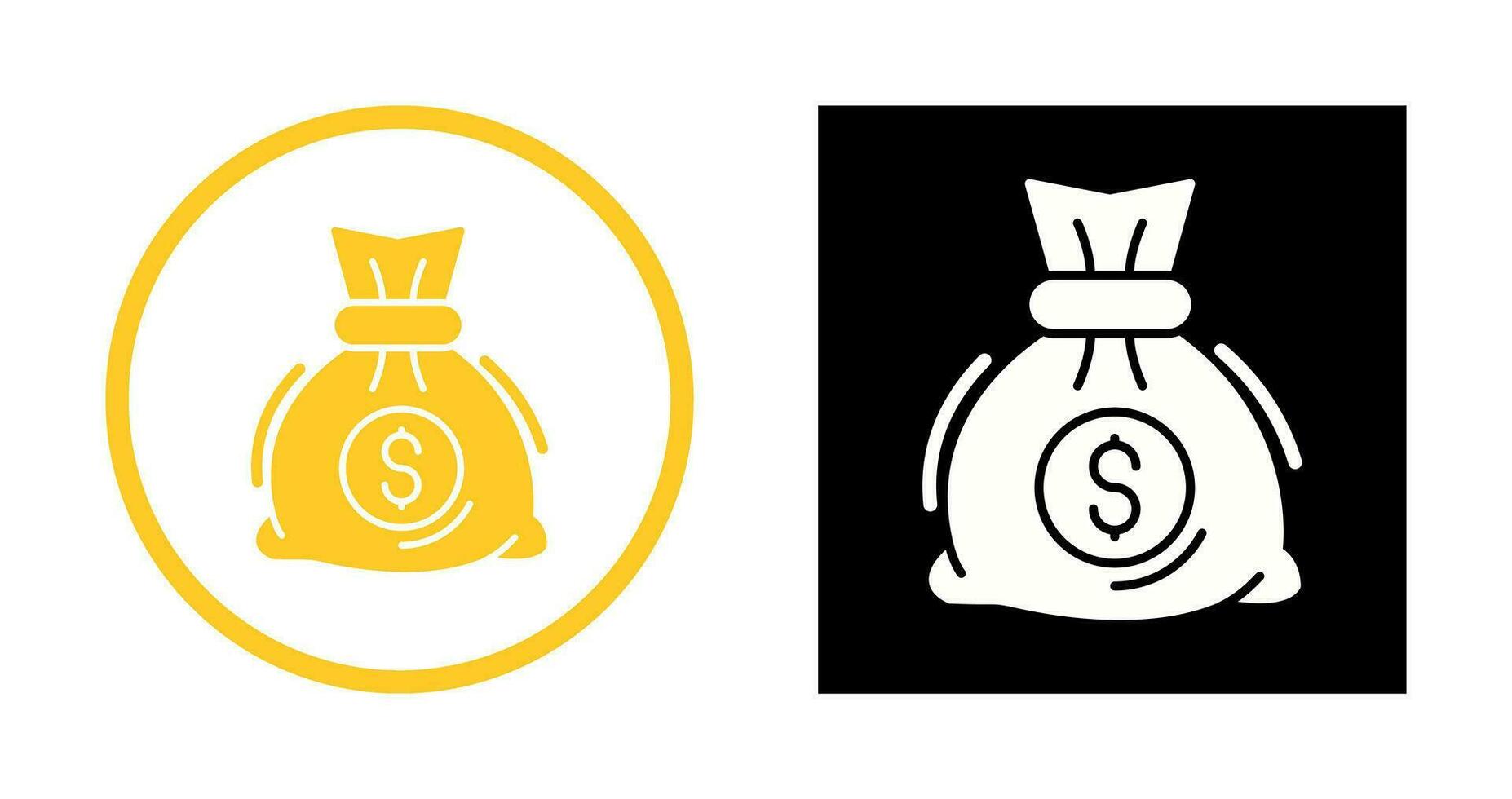 Money Bag Vector Icon