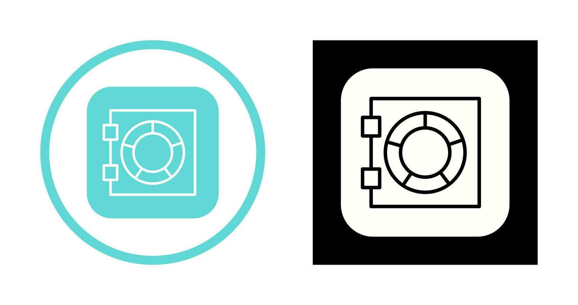 Safe Box Vector Icon