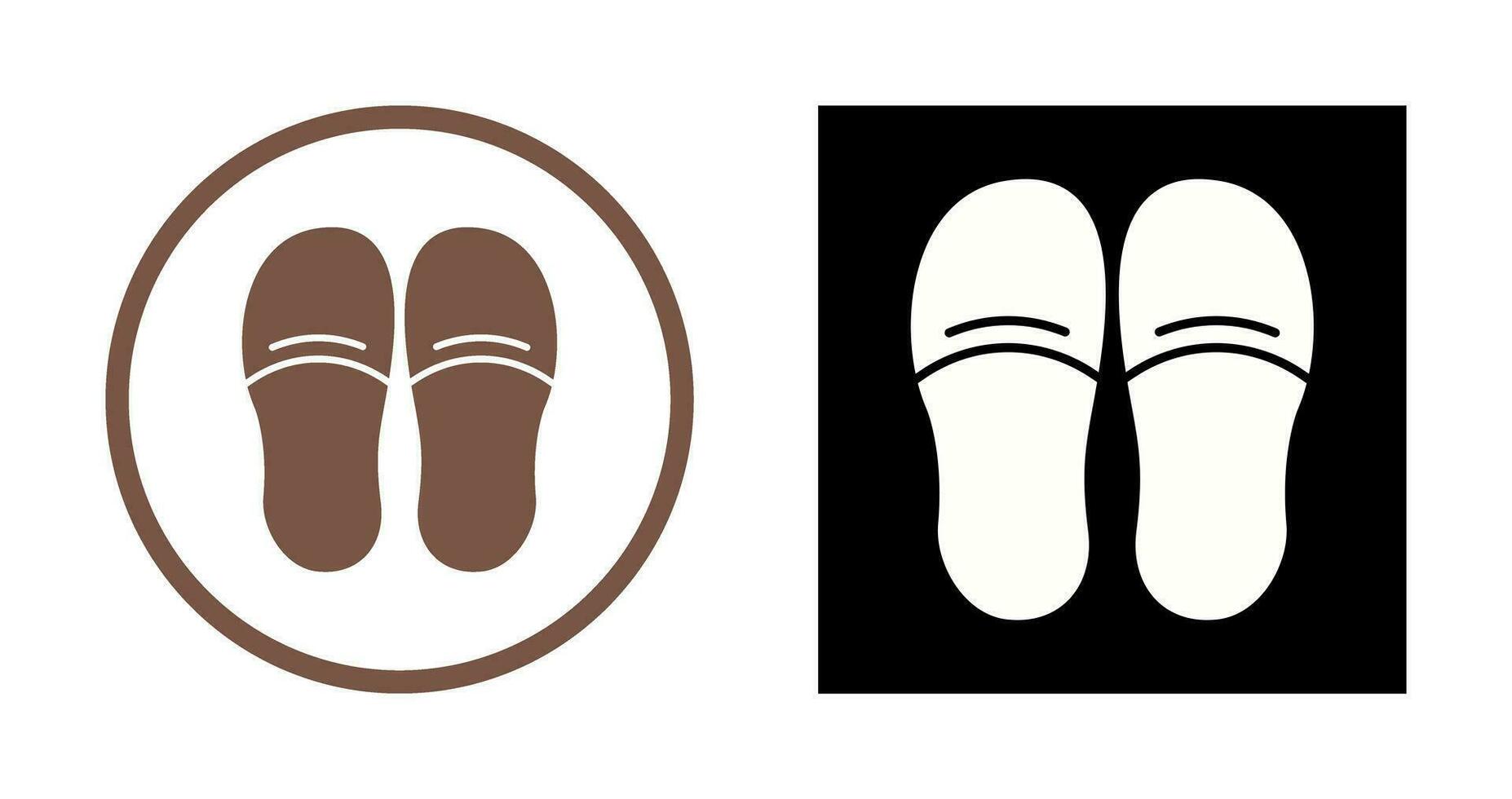 Slippers Vector Icon