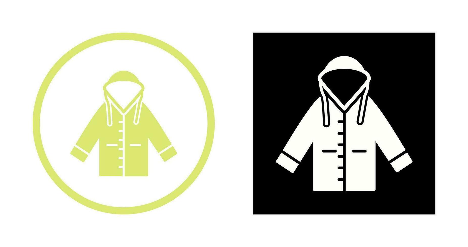 Raincoat Vector Icon