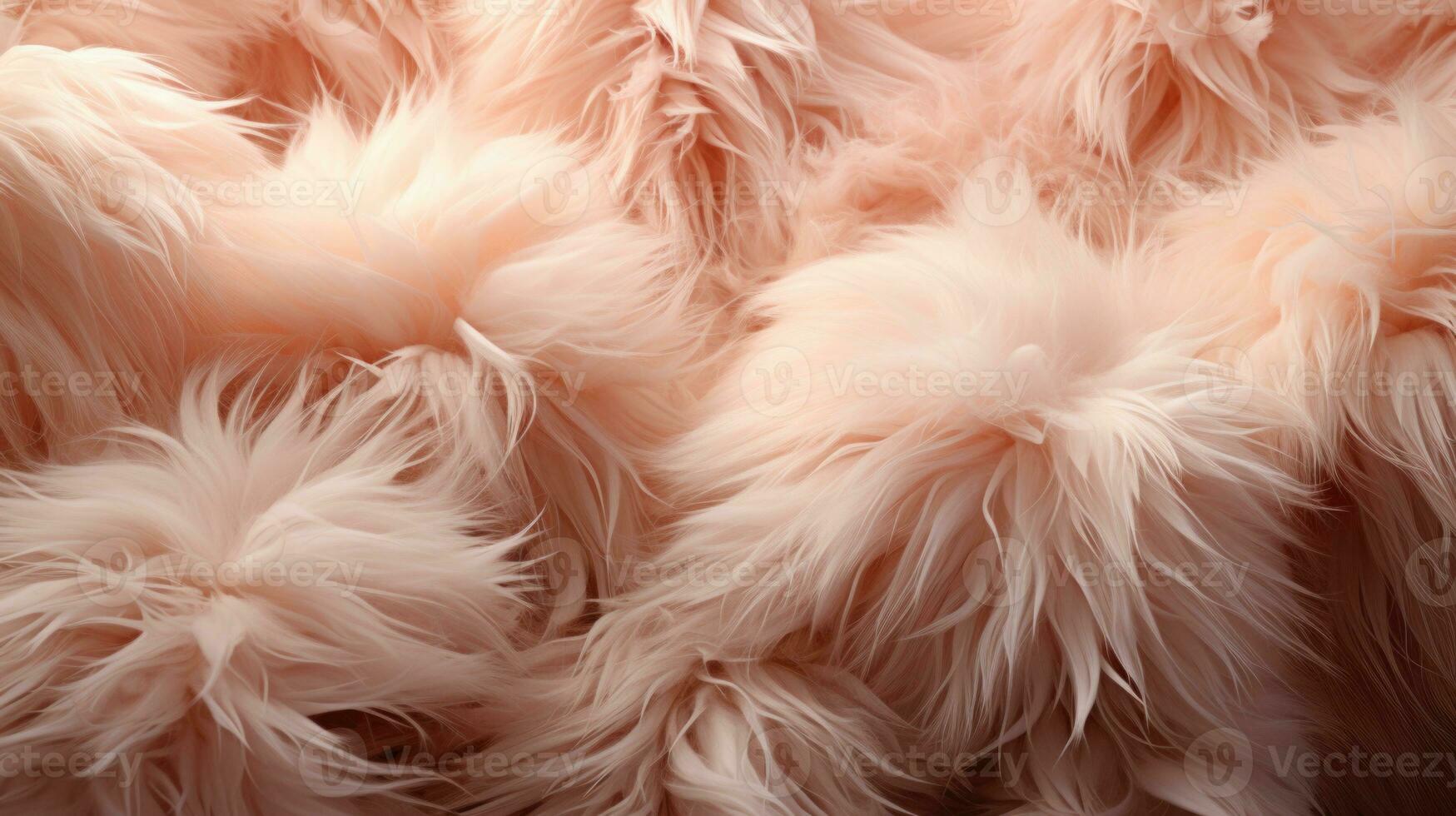 Soft fur HD texture background Highly Detailed AI Generative photo