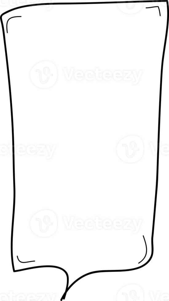 Hand drawn bubbles illustration, Transparent background png