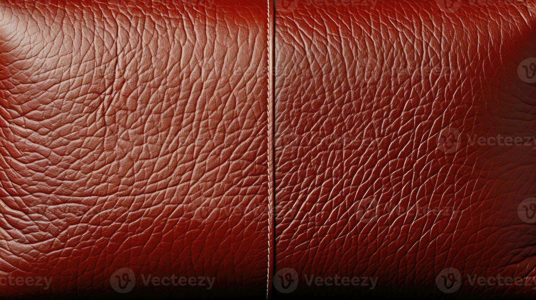 Leather classic sophisticated brown HD texture background Highly Detailed AI Generative photo