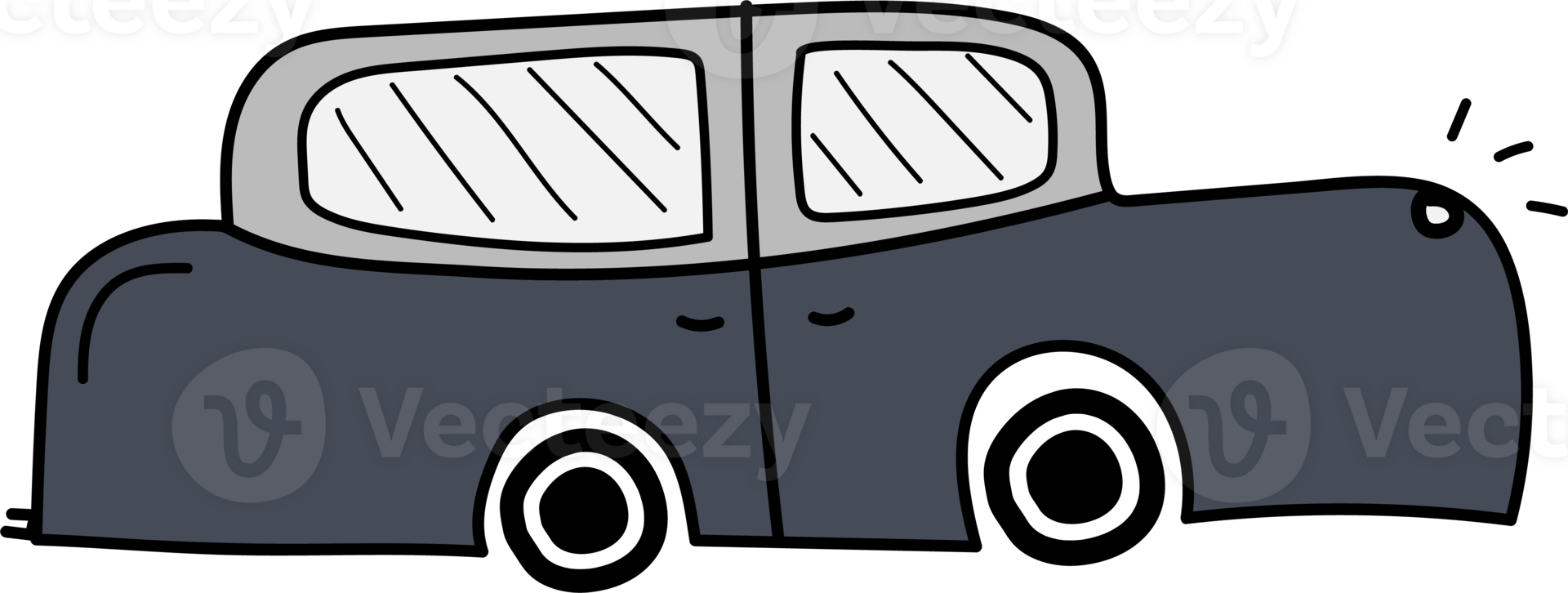 Car cartoon doodle. png