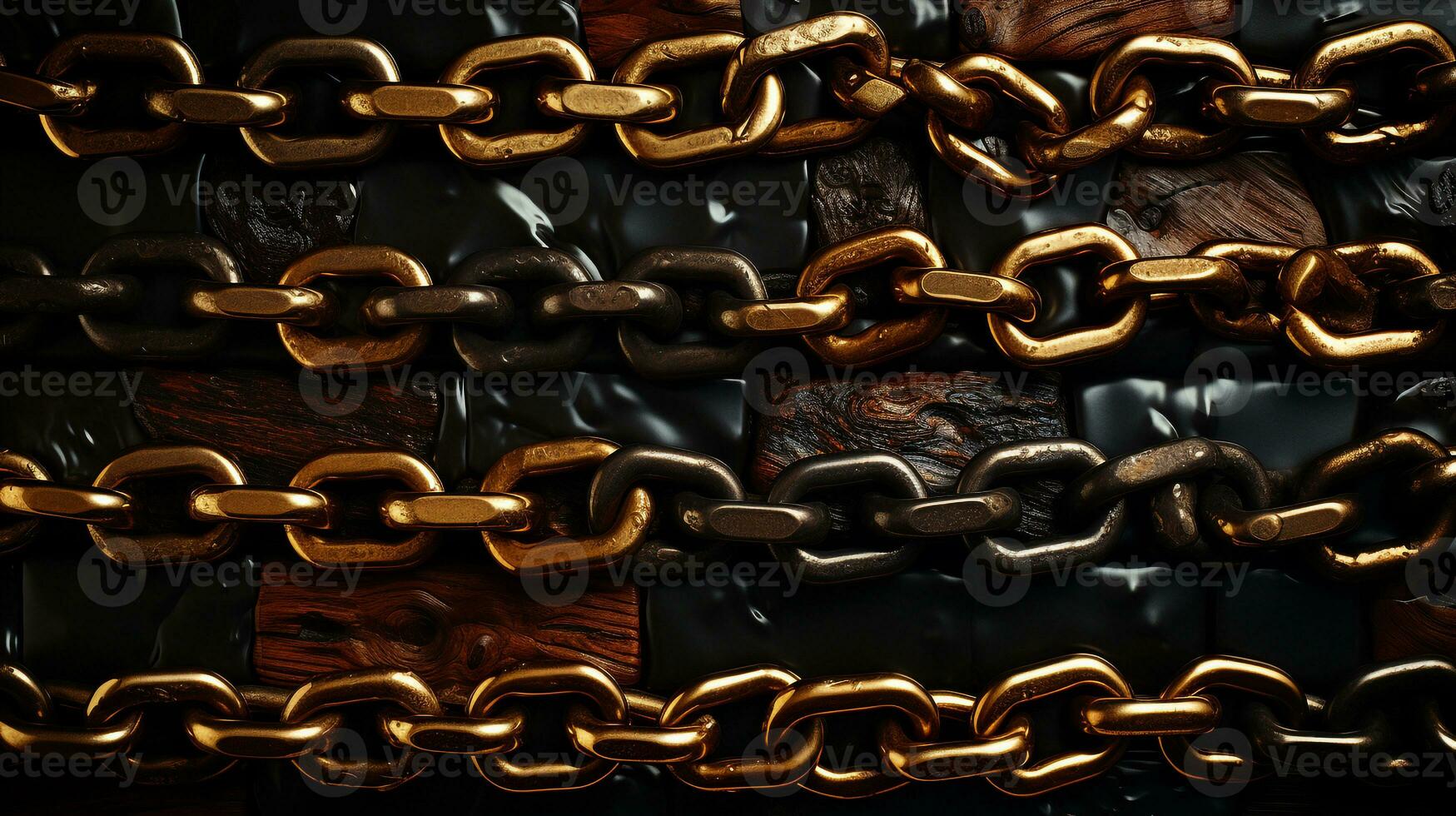 Chain texture background photo