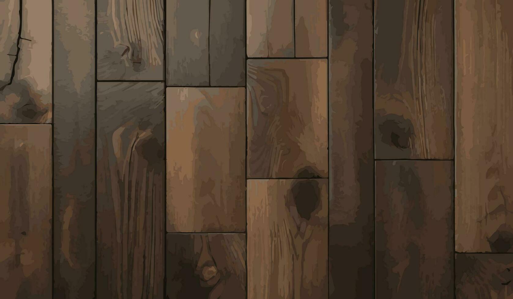 de madera sábana pared vector antecedentes. de madera panel modelo vector ilustración