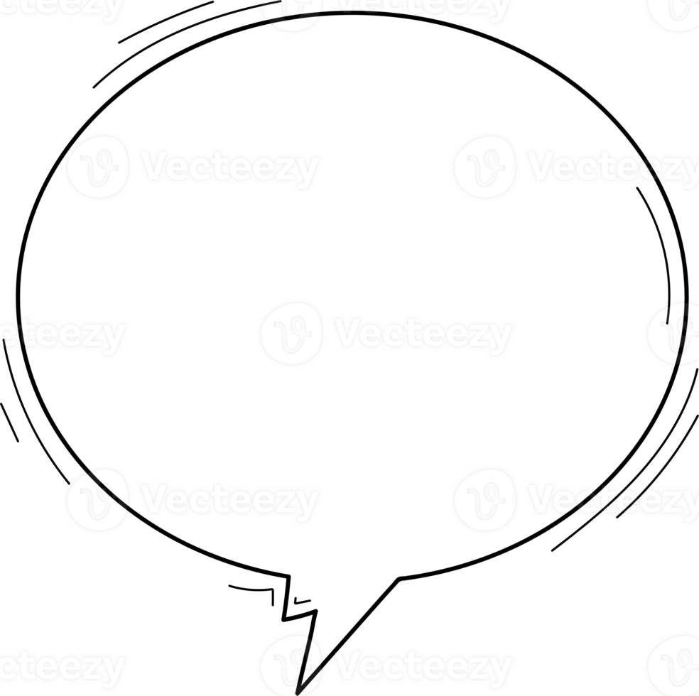 Hand drawn bubbles illustration, Transparent background png