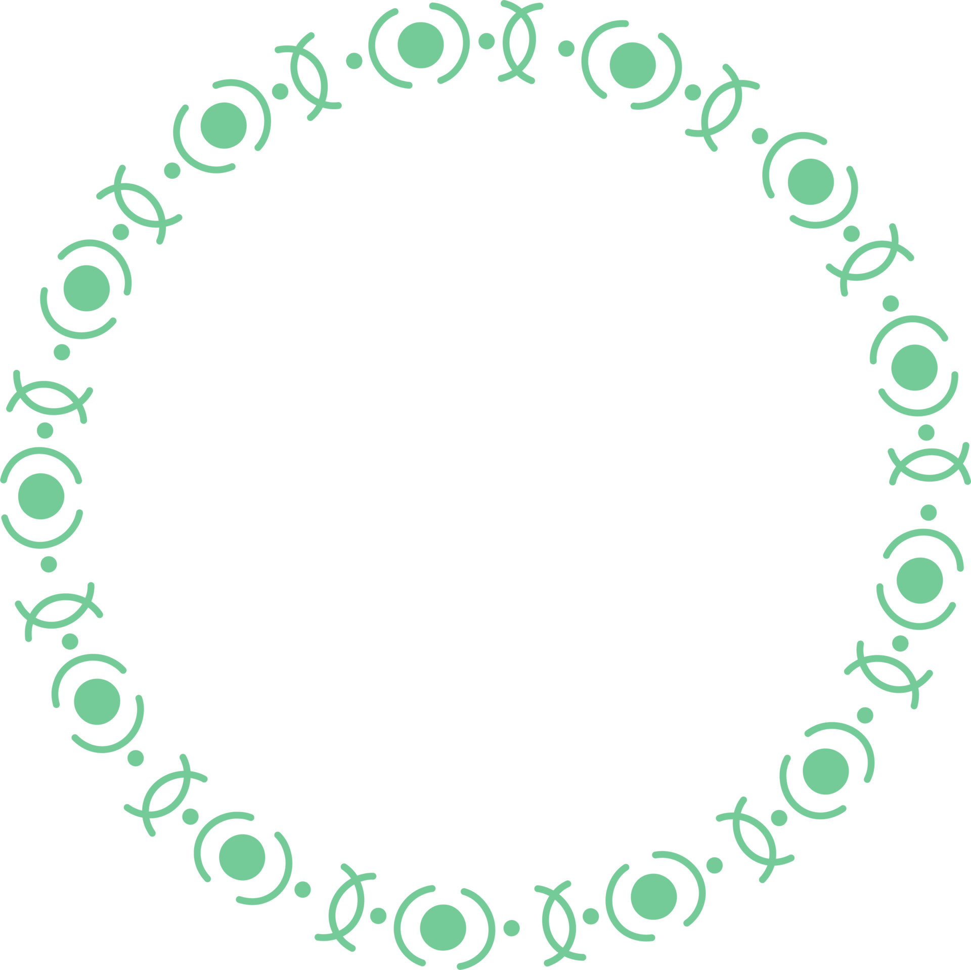 Round frames for decoration, Transparent background 33851772 PNG