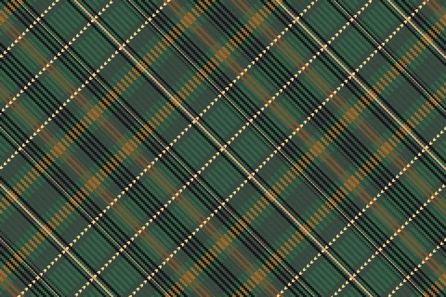 Tartan plaid pattern with texture and nature color. vector