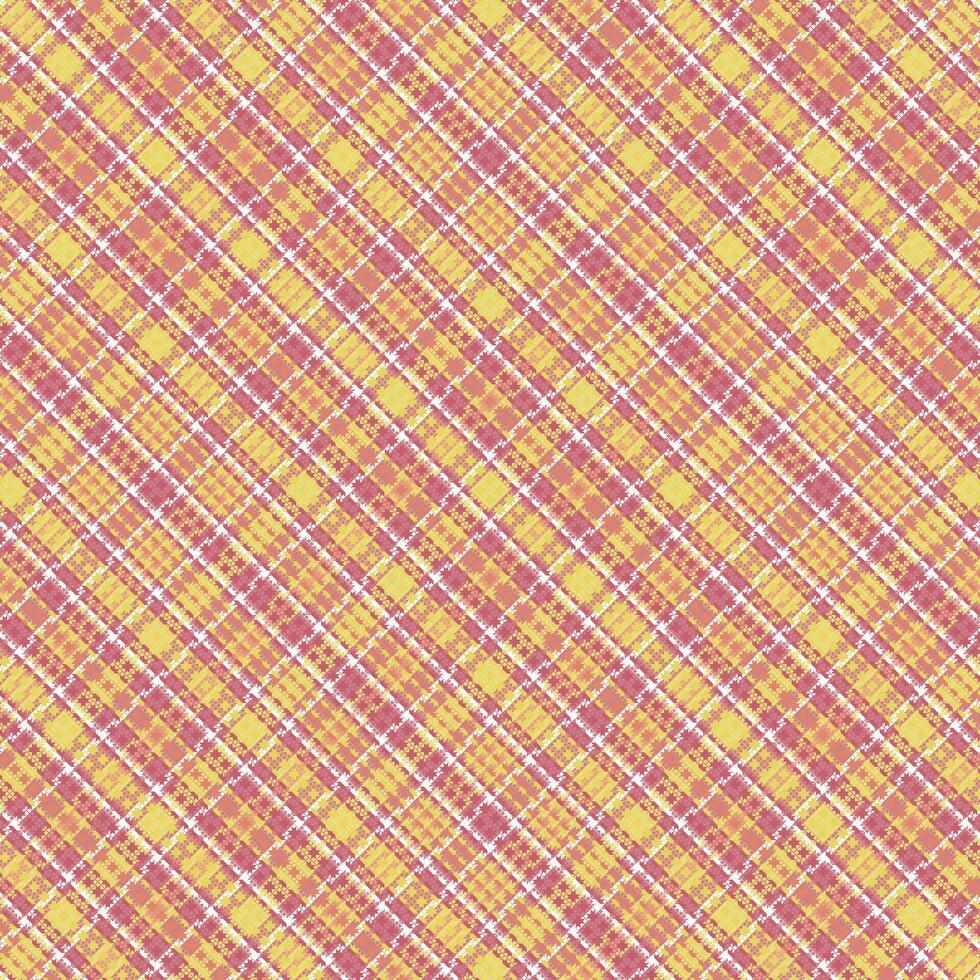 Tartan plaid pattern with texture and nature color. vector