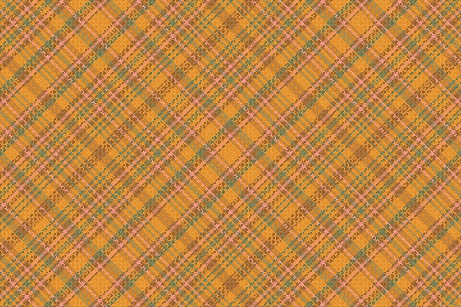 Tartan plaid pattern with texture and nature color. vector