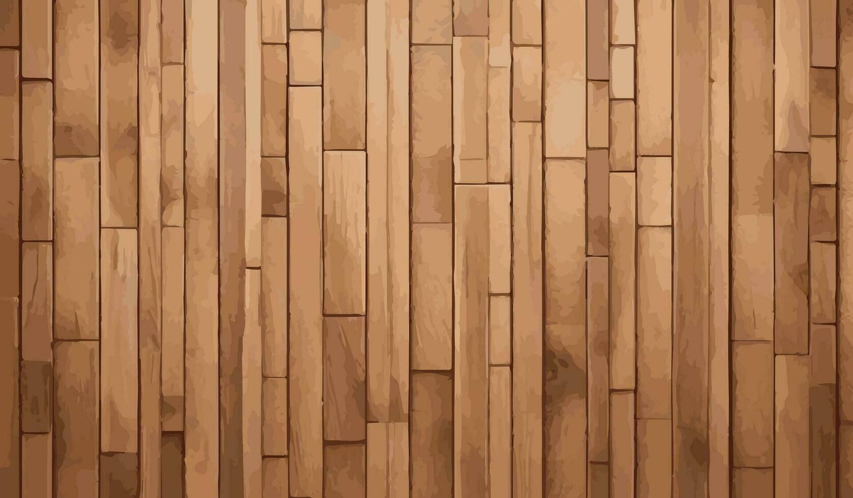 Wooden wall panel vector illustration background. wooden closeup texture vector