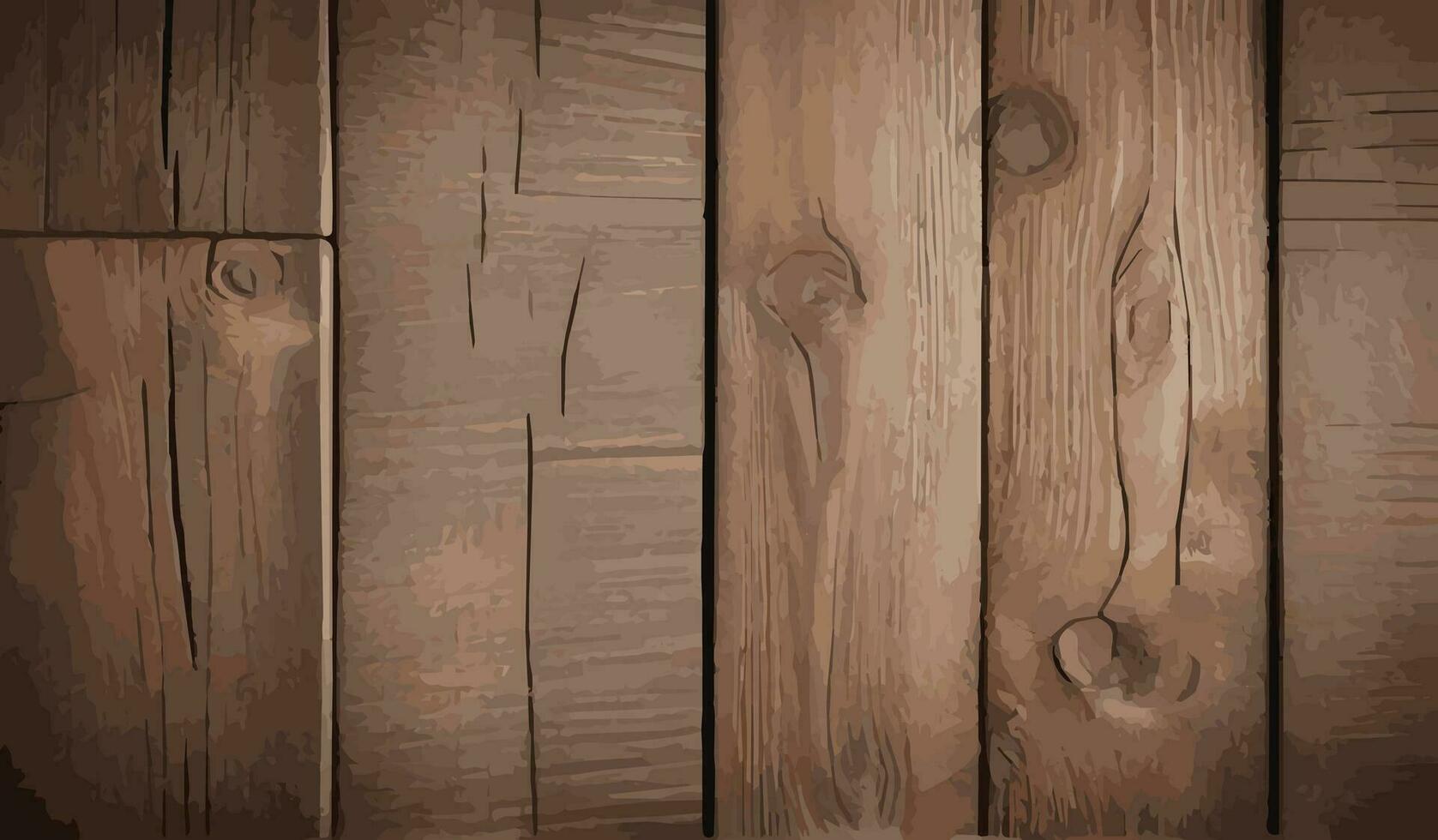 Wooden wall vector illustration background. wooden closeup texture vector