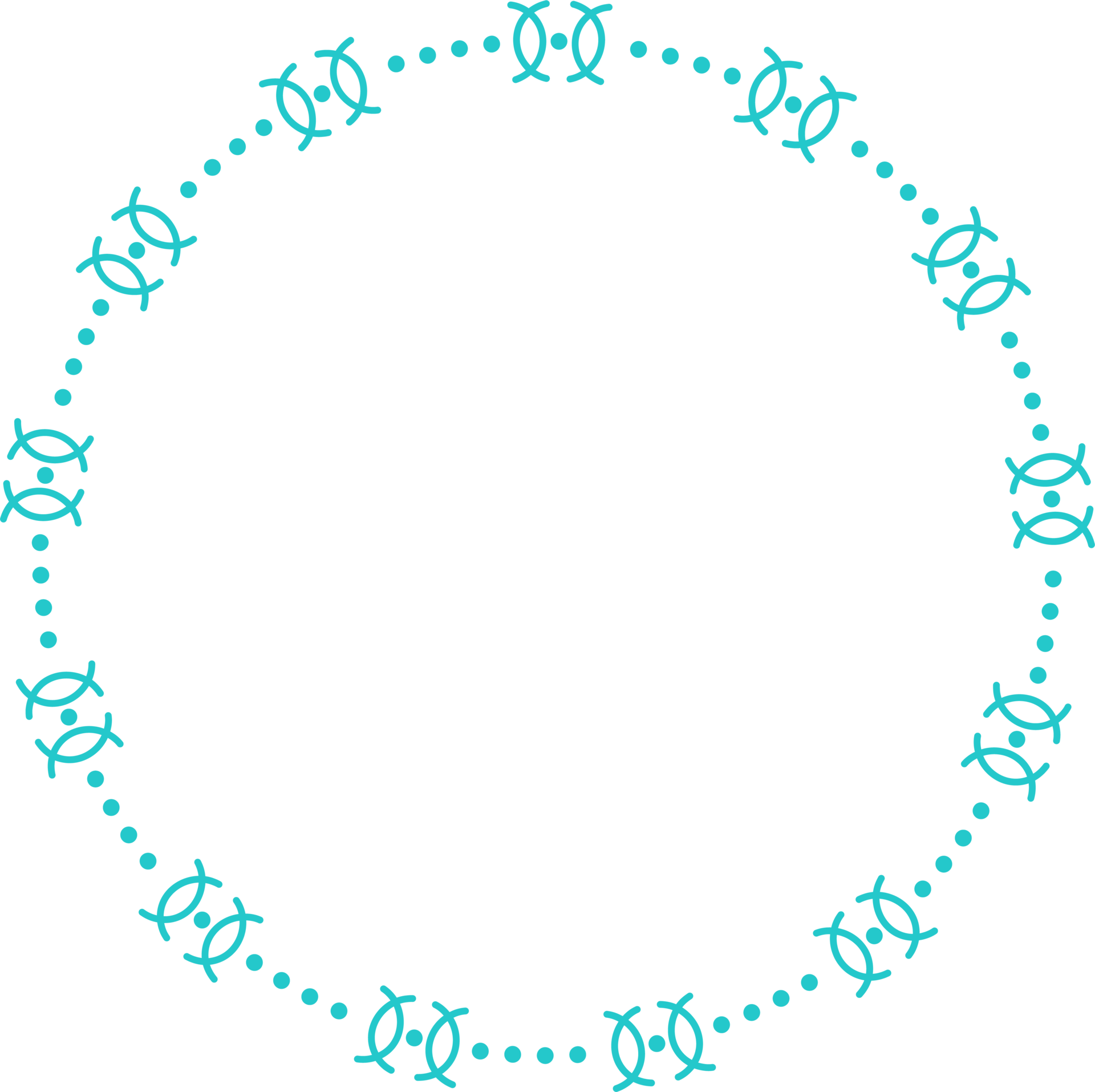 Round frames for decoration, Transparent background 33851920 PNG