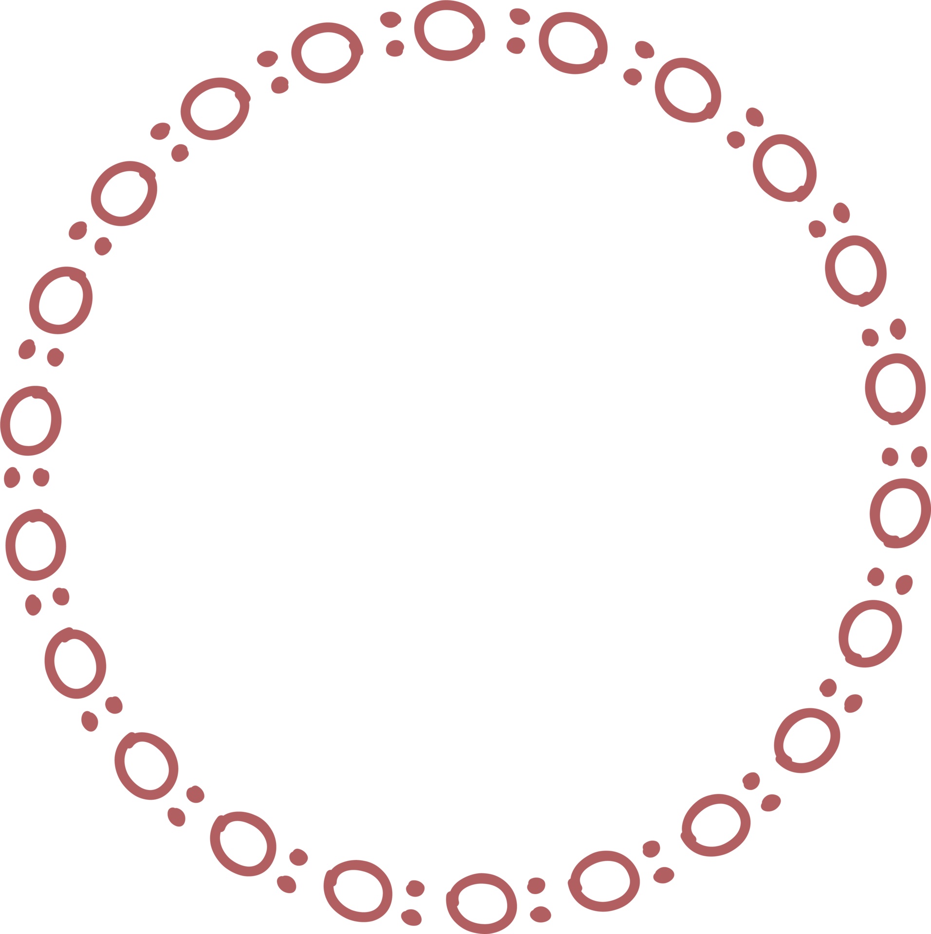 Round frames for decoration, Transparent background 33851942 PNG