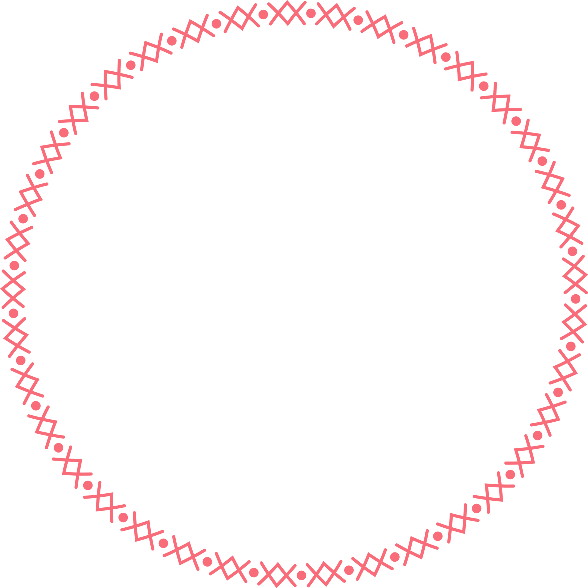 Round frames for decoration, Transparent background 33851949 PNG