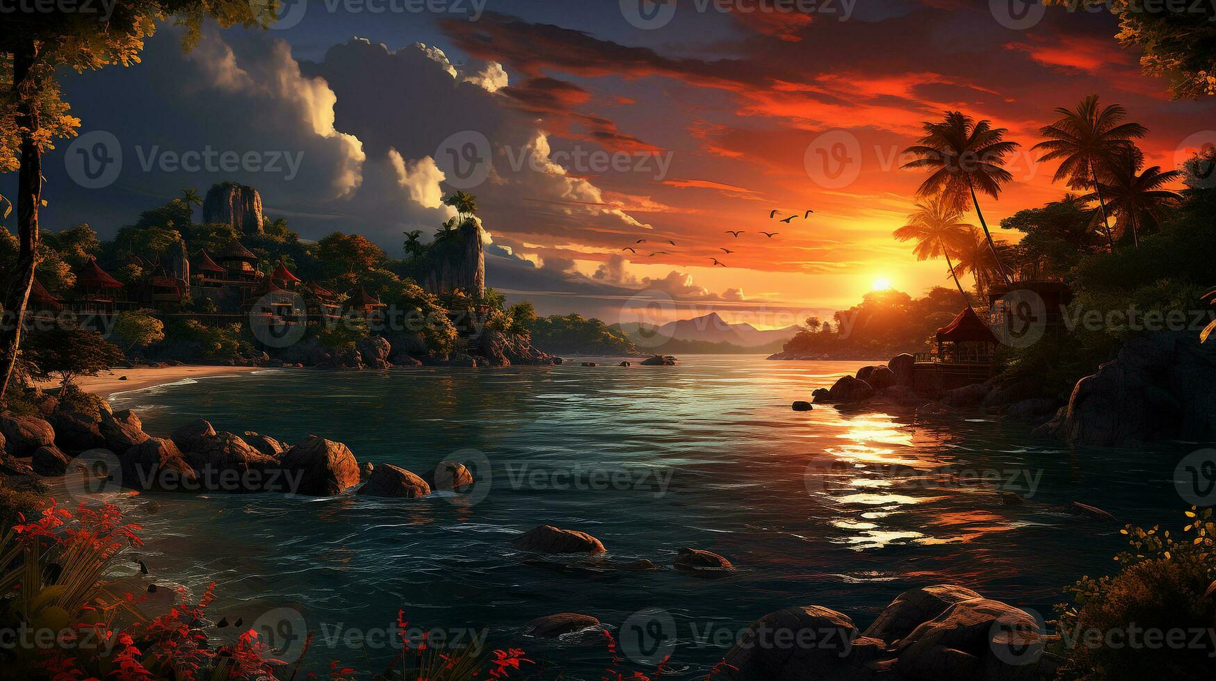 Malaysian tourism background photo