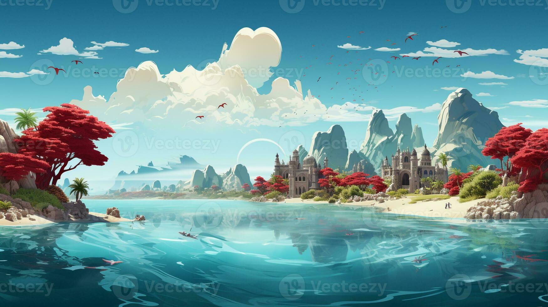 Qatar tourism background photo