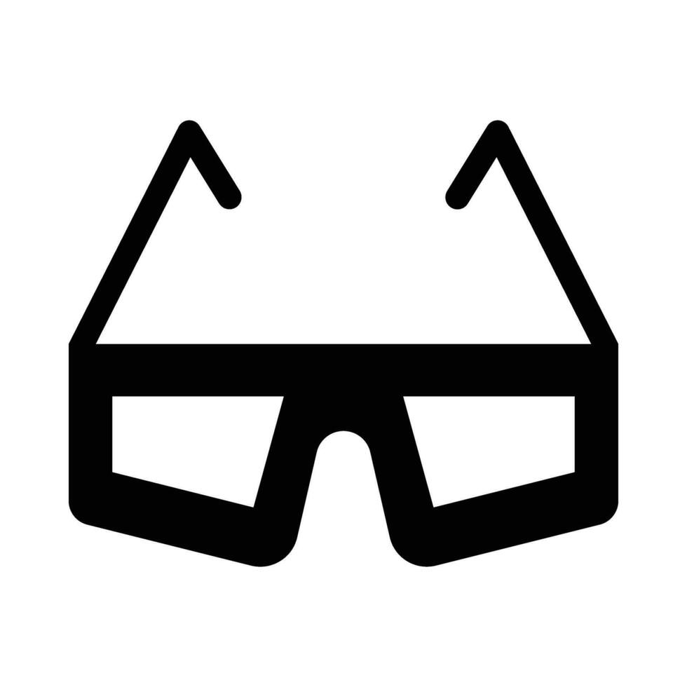 Goggles Vector Glyph Icon For Personal And Commercial Use.