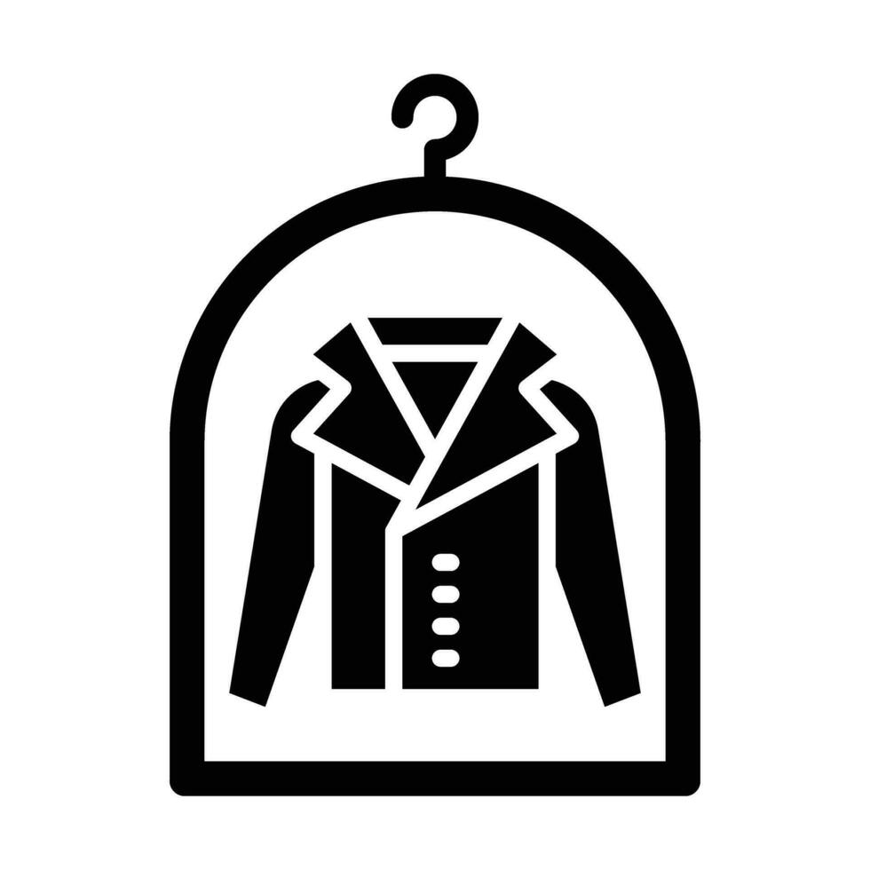 Dry Cleaning Vector Glyph Icon For Personal And Commercial Use.